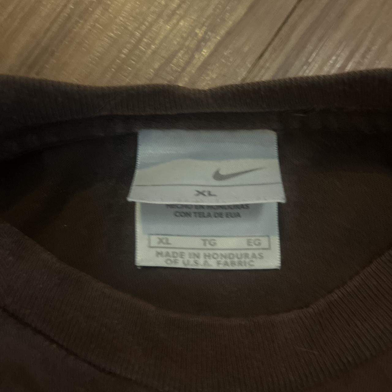 mens brown nike shirt
