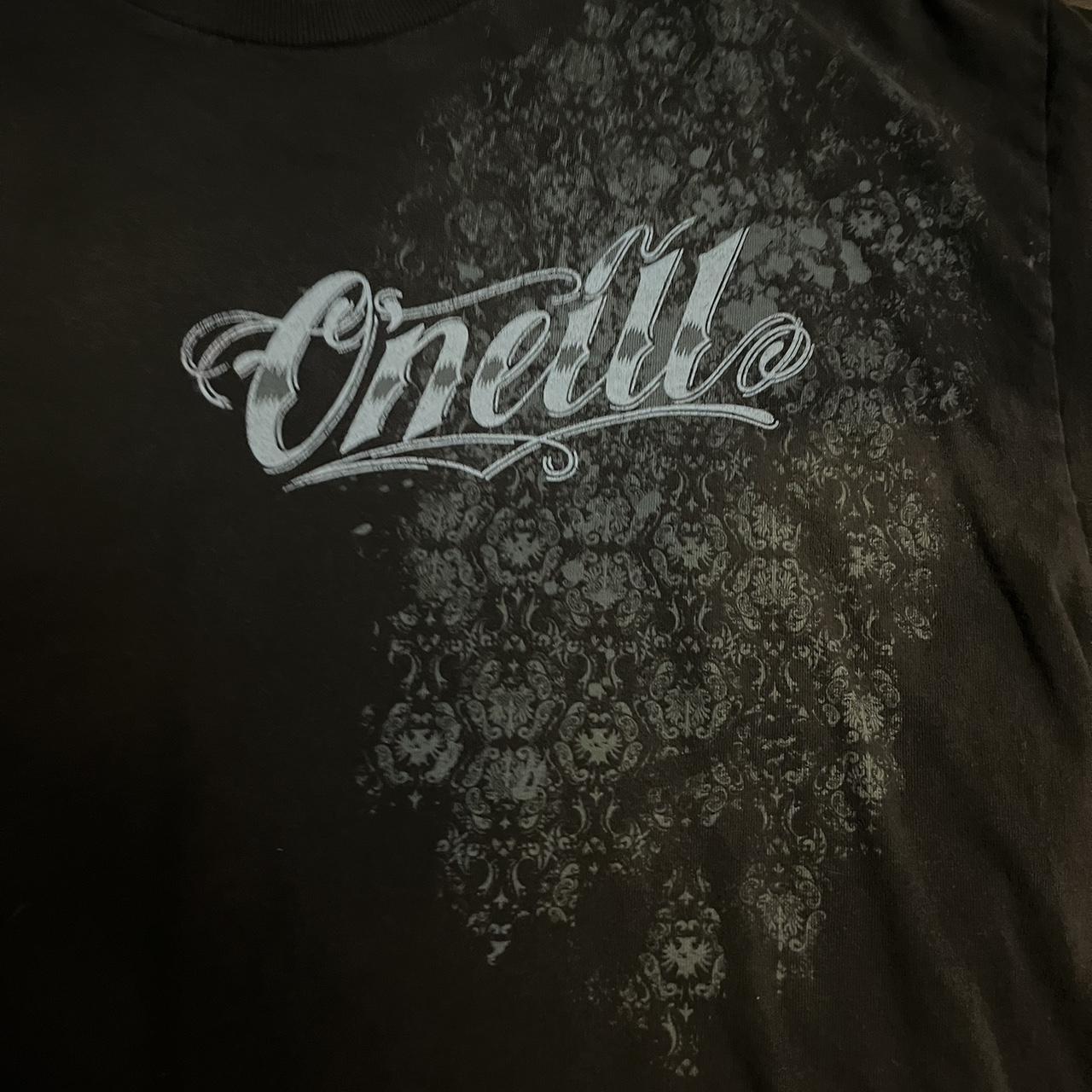 O'Neill Men's Brown and Khaki T-shirt (2)