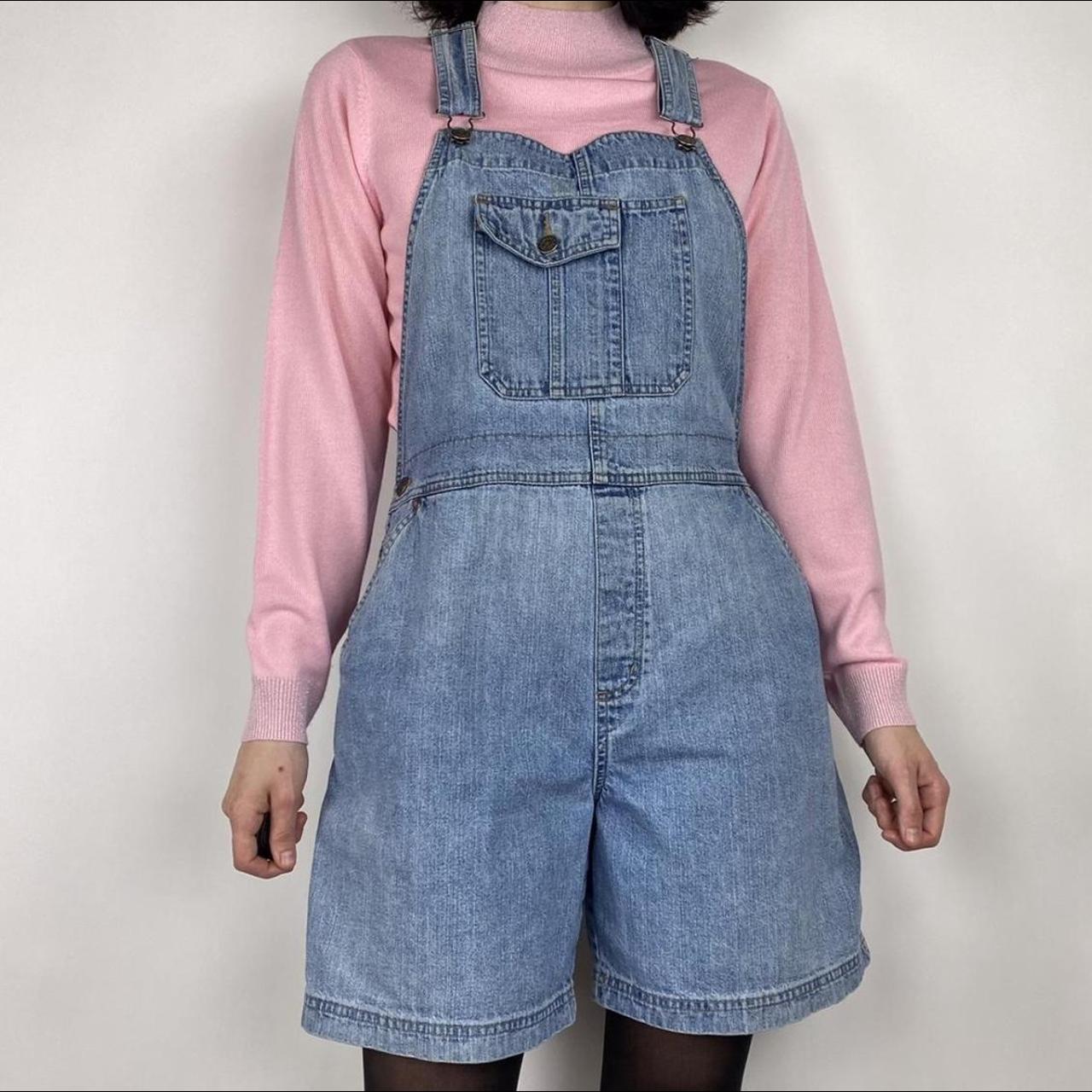 Repop Vintage S Overall Shorts By Cherokee Depop