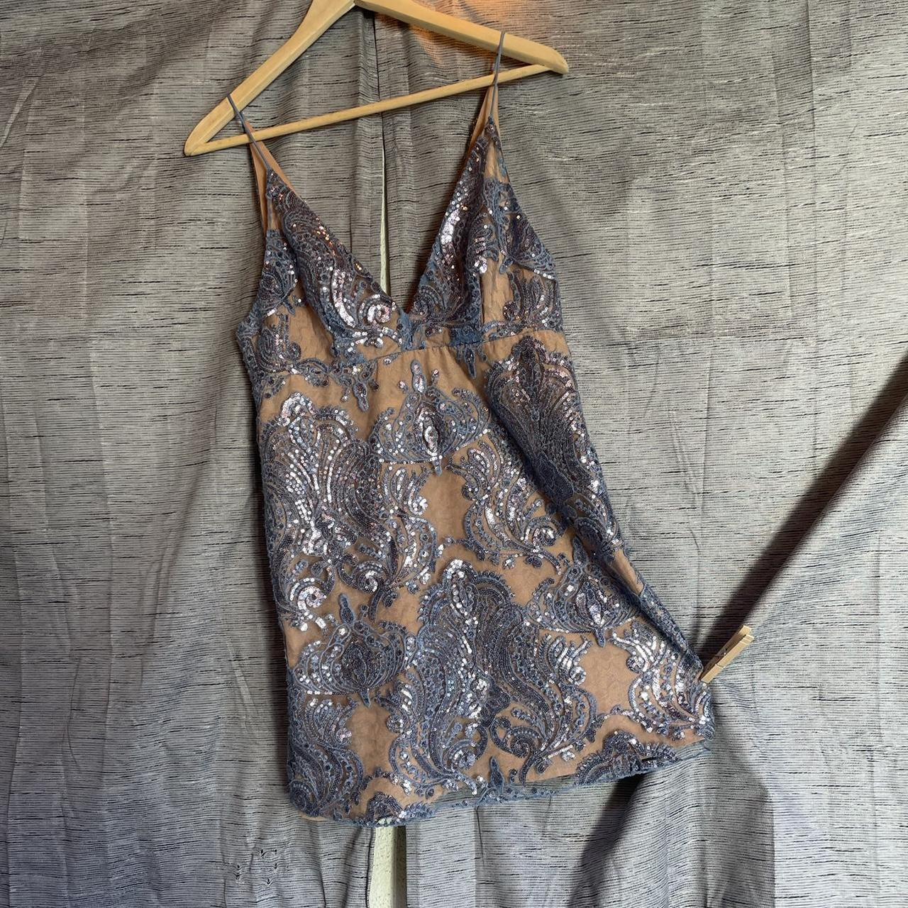 Stunning Free People semi formal mini dress. Depop