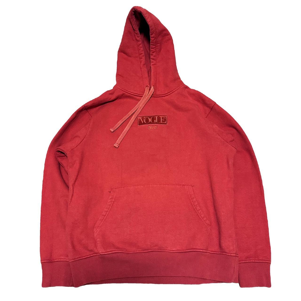 Kith store red hoodie