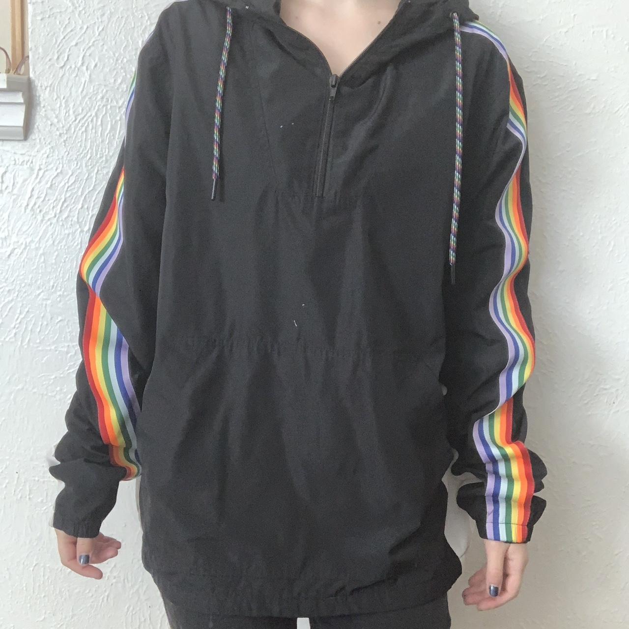 Rainbow windbreaker forever on sale 21