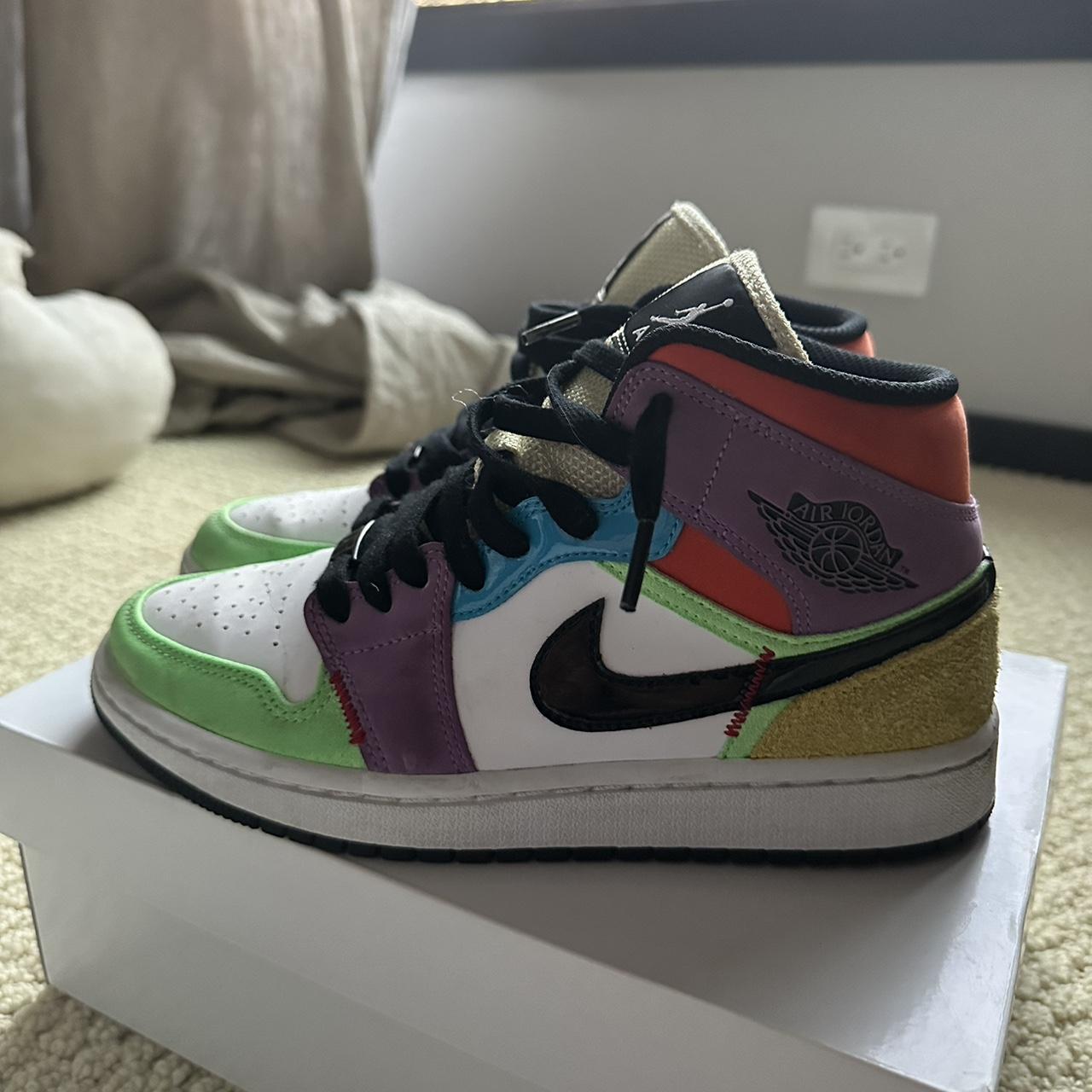 Air jordan shops multicolor femme