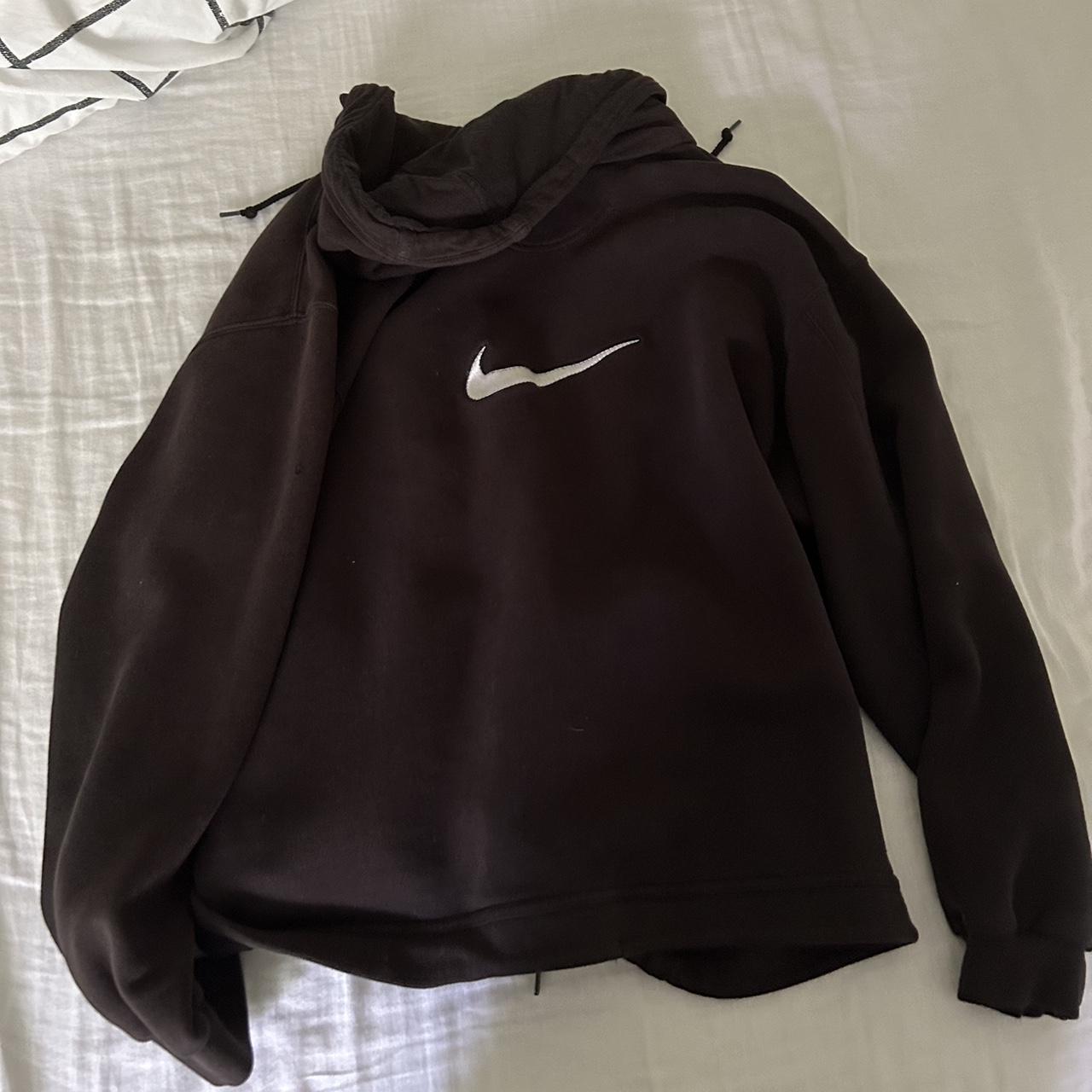 womens black nike zip top