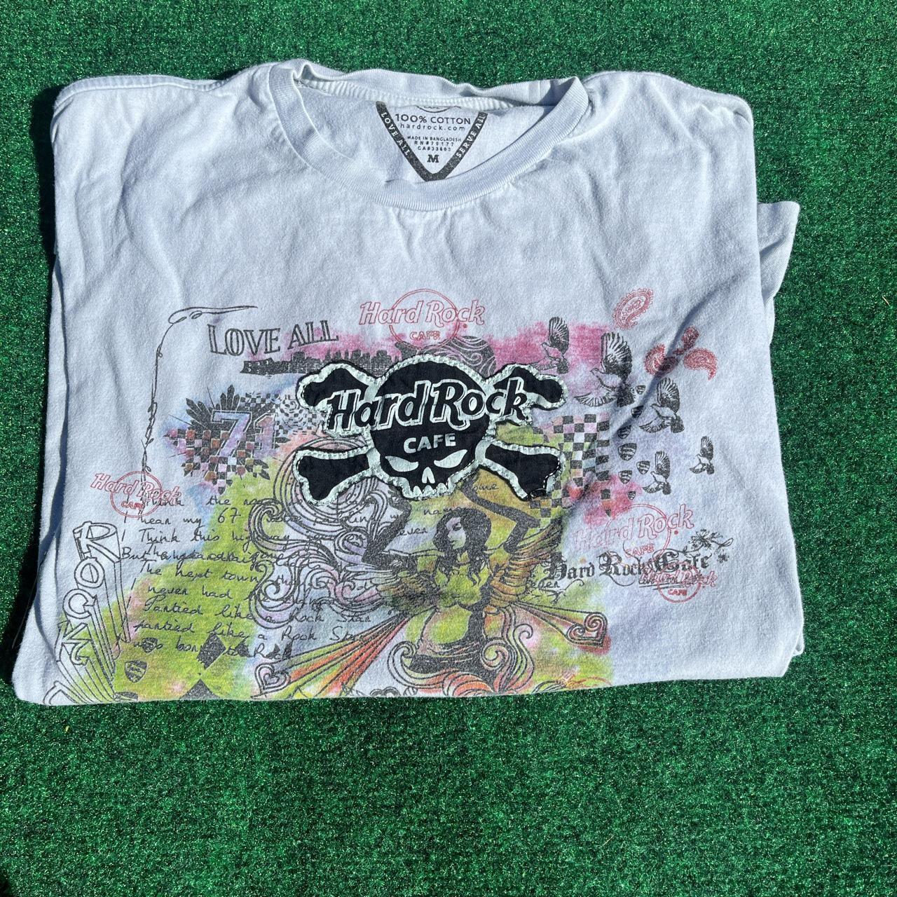 Size M Womens Hard Rock Cafe T Shirt Depop