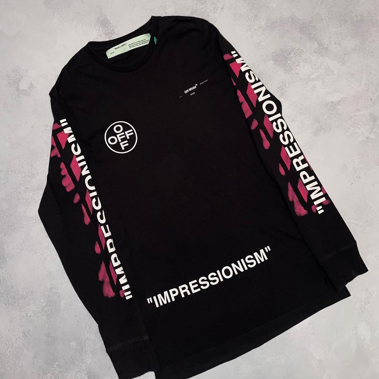 Off white impressionism long sales sleeve