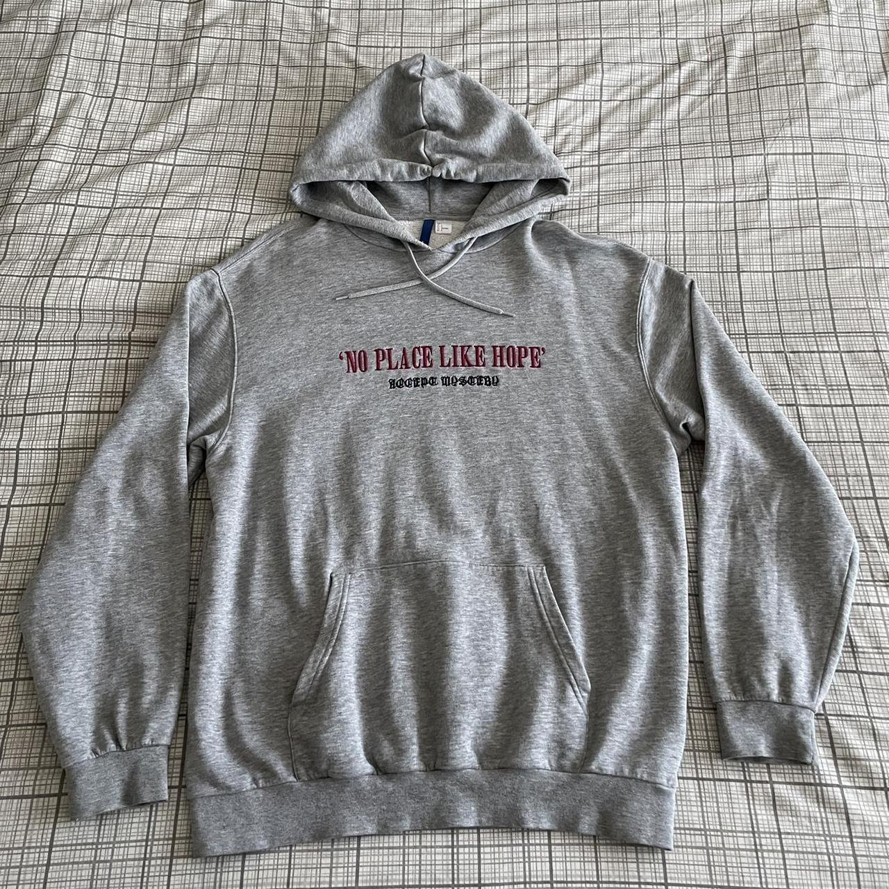 H&M Men's Grey Hoodie | Depop