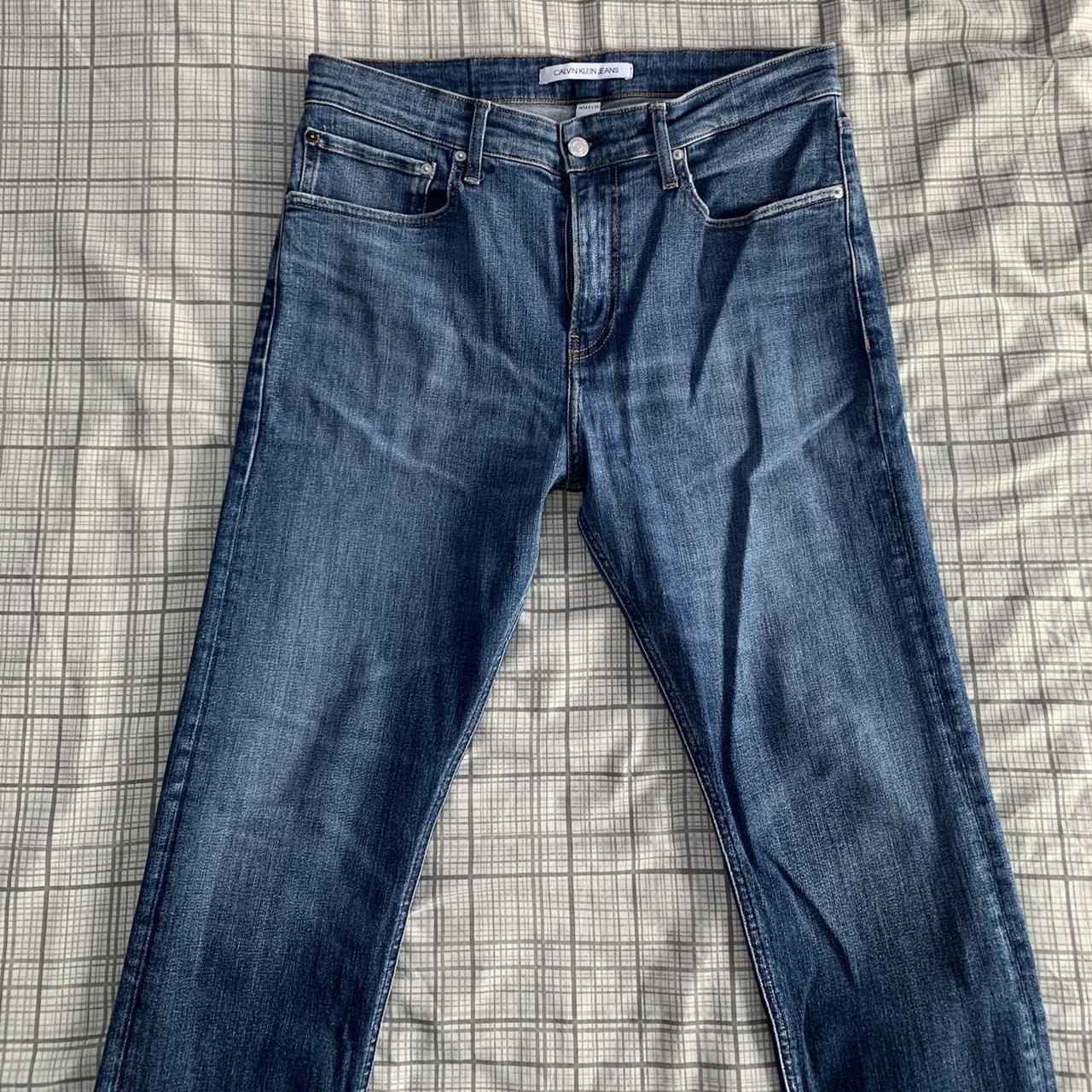 Calvin Klein Jeans Men's Blue Jeans | Depop