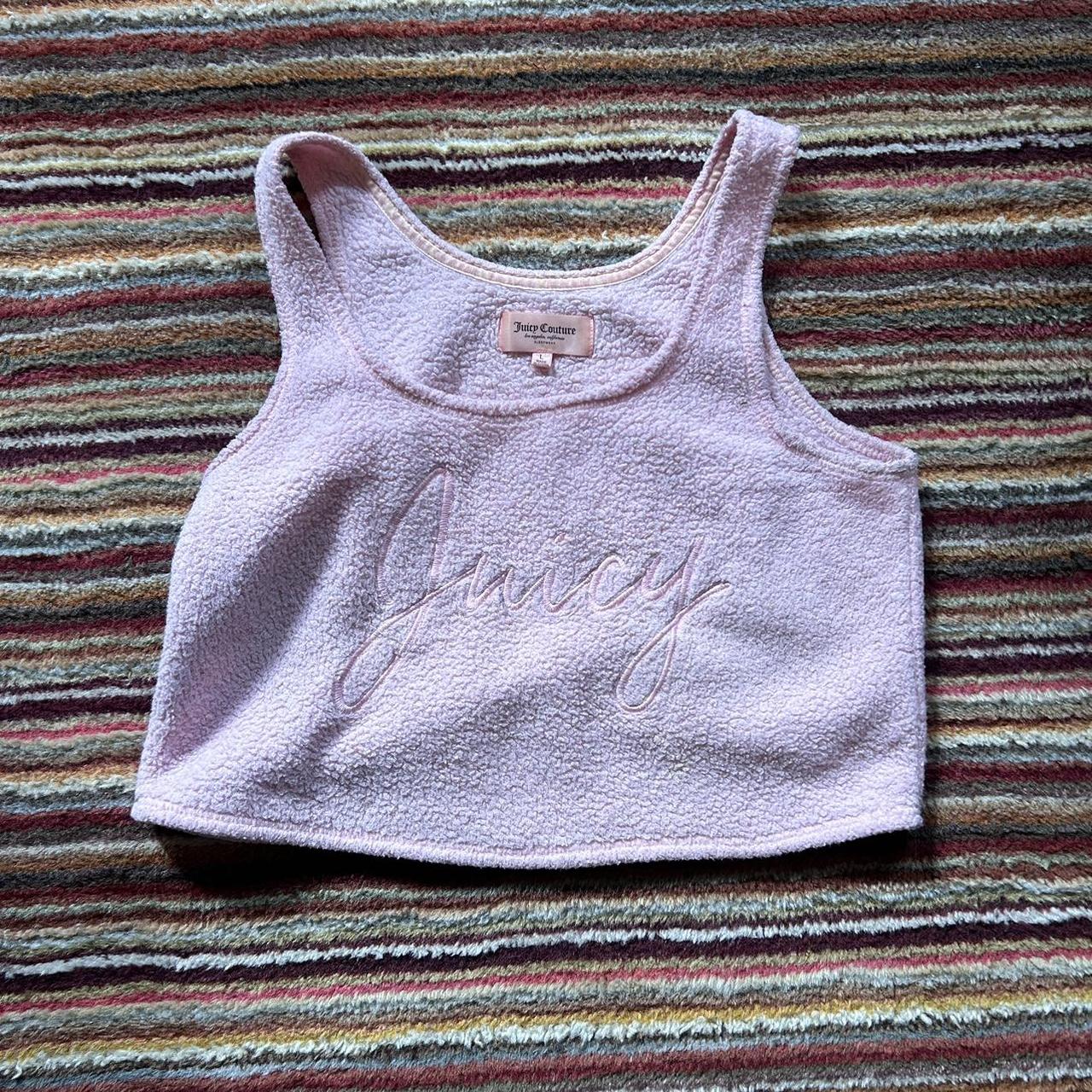 Juicy couture pink pajama top!! size large but fits... Depop