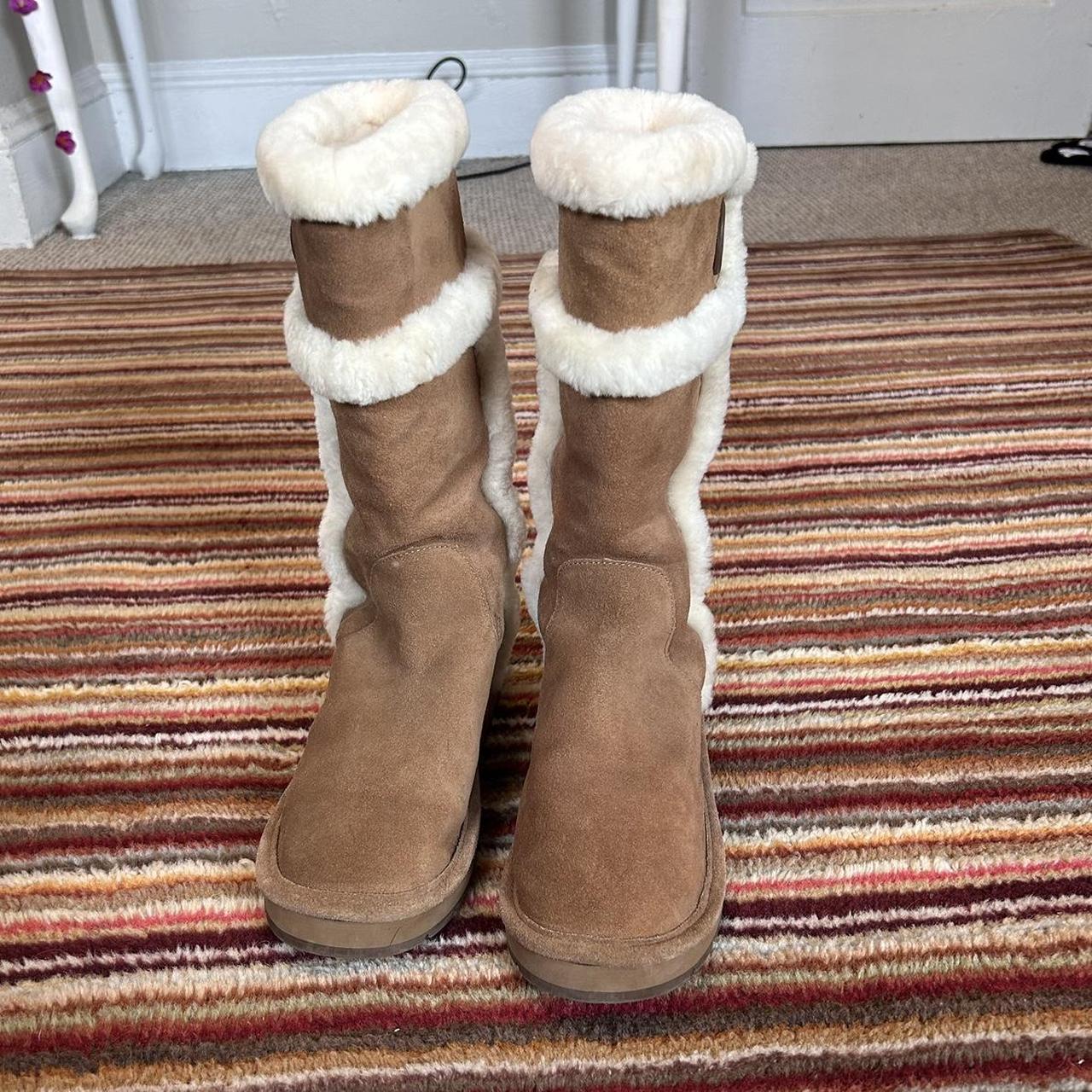 Michael kors shearling boots best sale