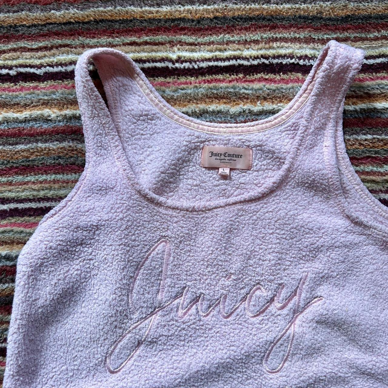 Juicy couture pink pajama top!! size large but fits... Depop