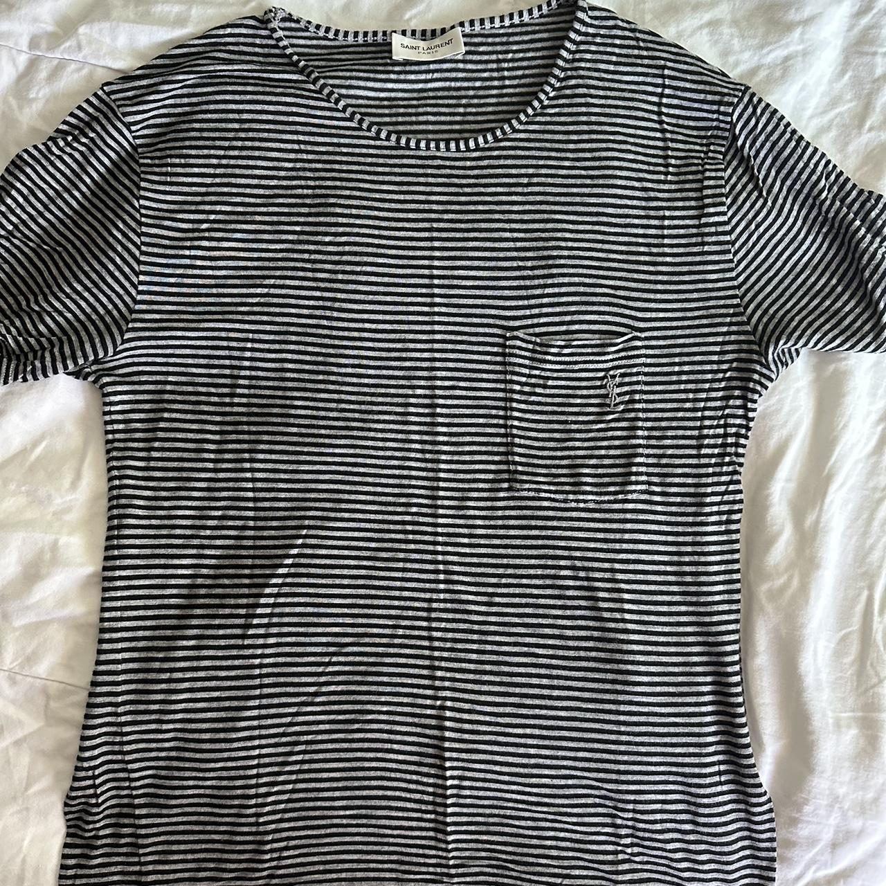 Authentic dead stock SAINT LAURENT crew neck from - Depop