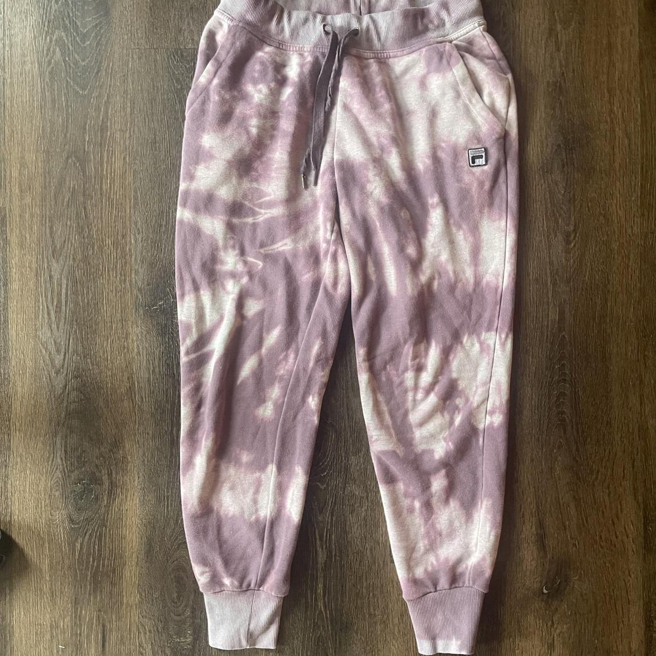 Fila tie dye discount joggers