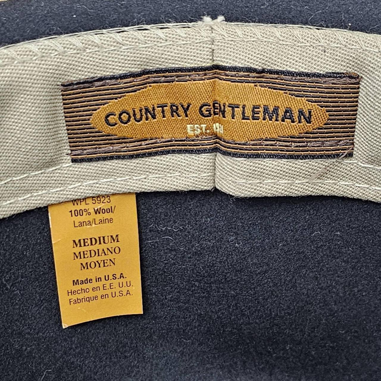 Country Gentleman Men's Black Hat (2)