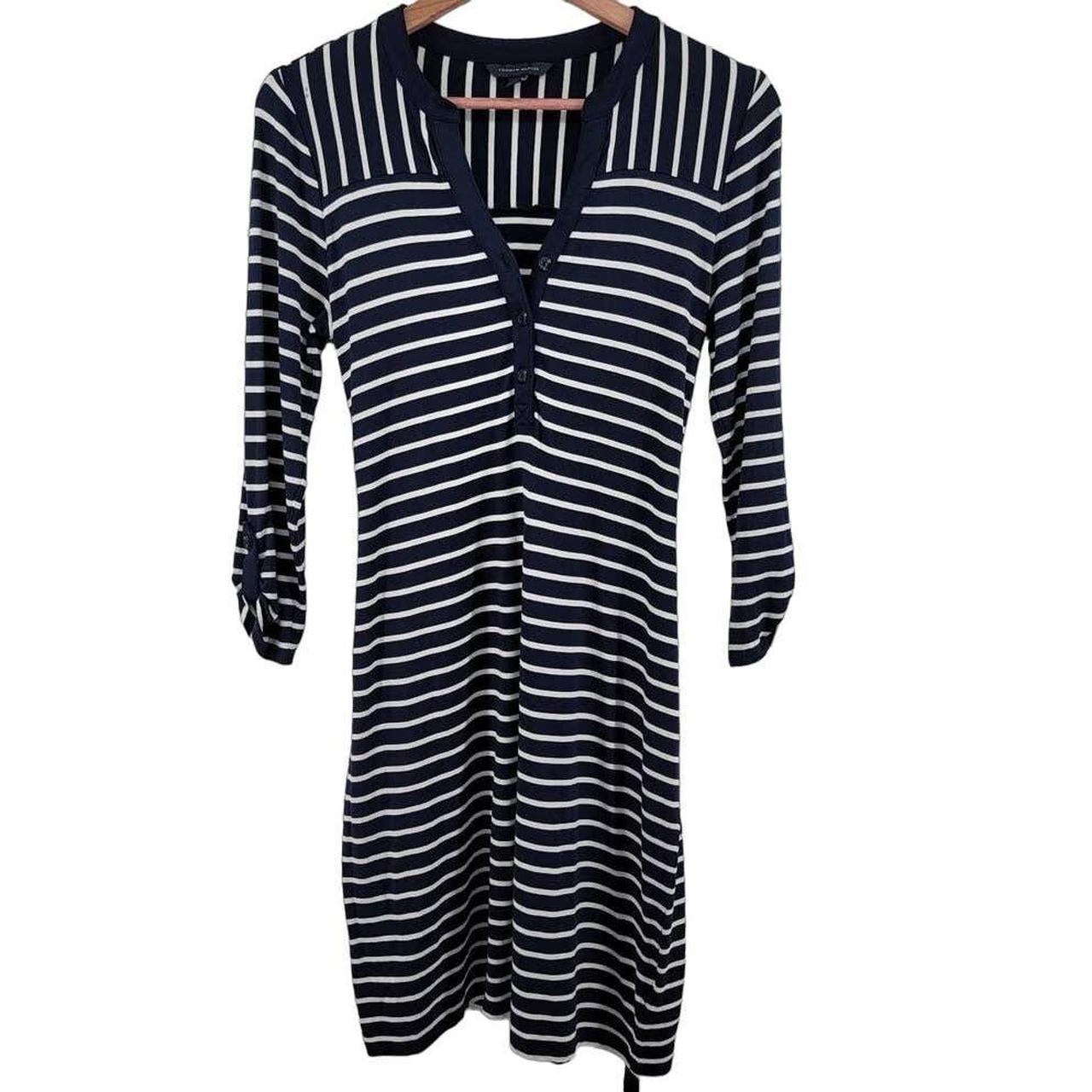 Tommy hilfiger striped t hotsell shirt dress