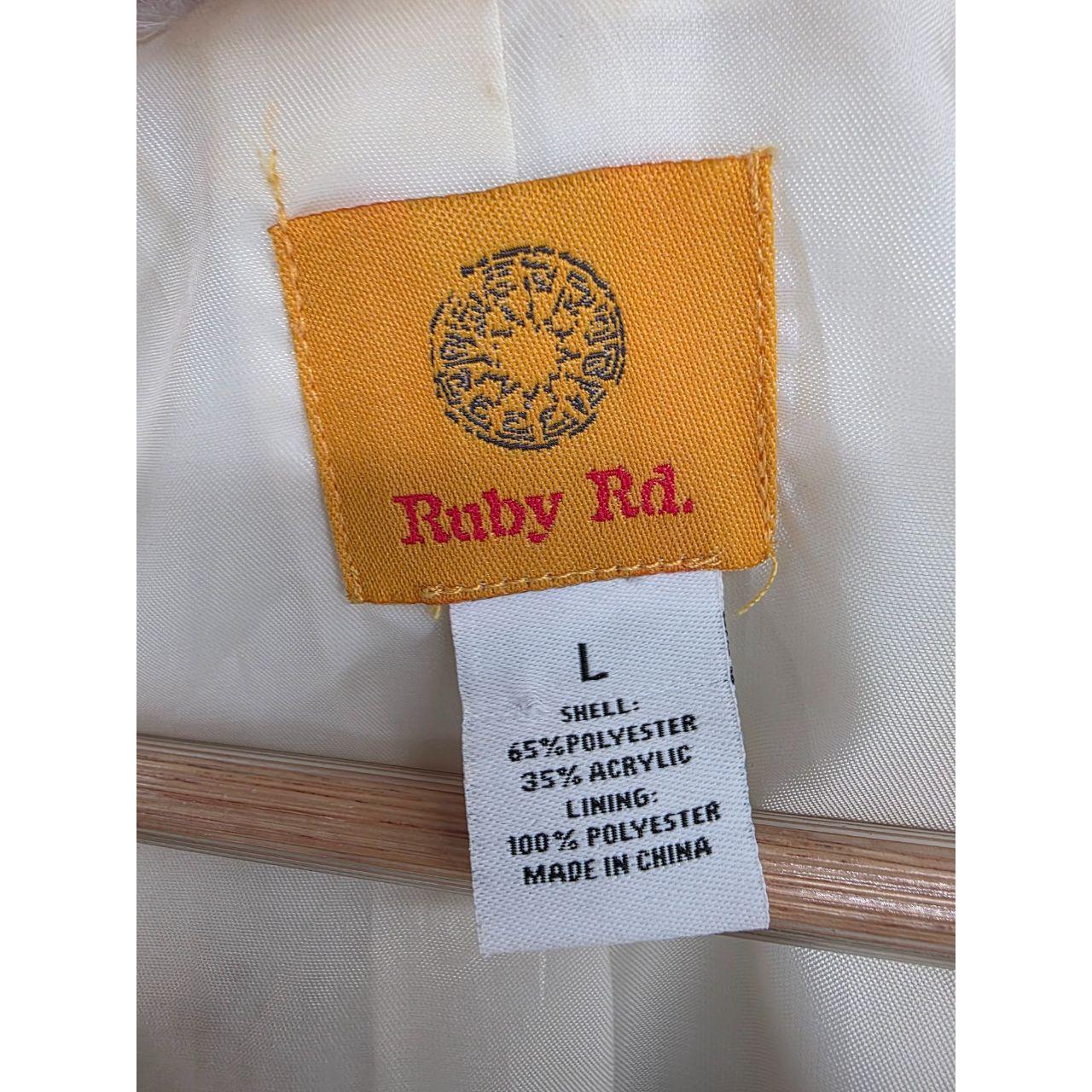 Ruby Rd. Women's Vest - Cream - L – Ruby Rd. Faux… - image 2