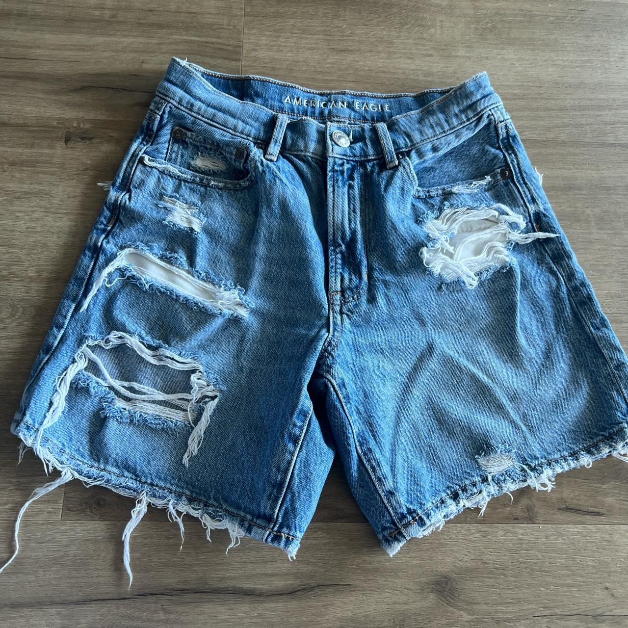 American Eagle distressed 90s Boyfriend... - Depop