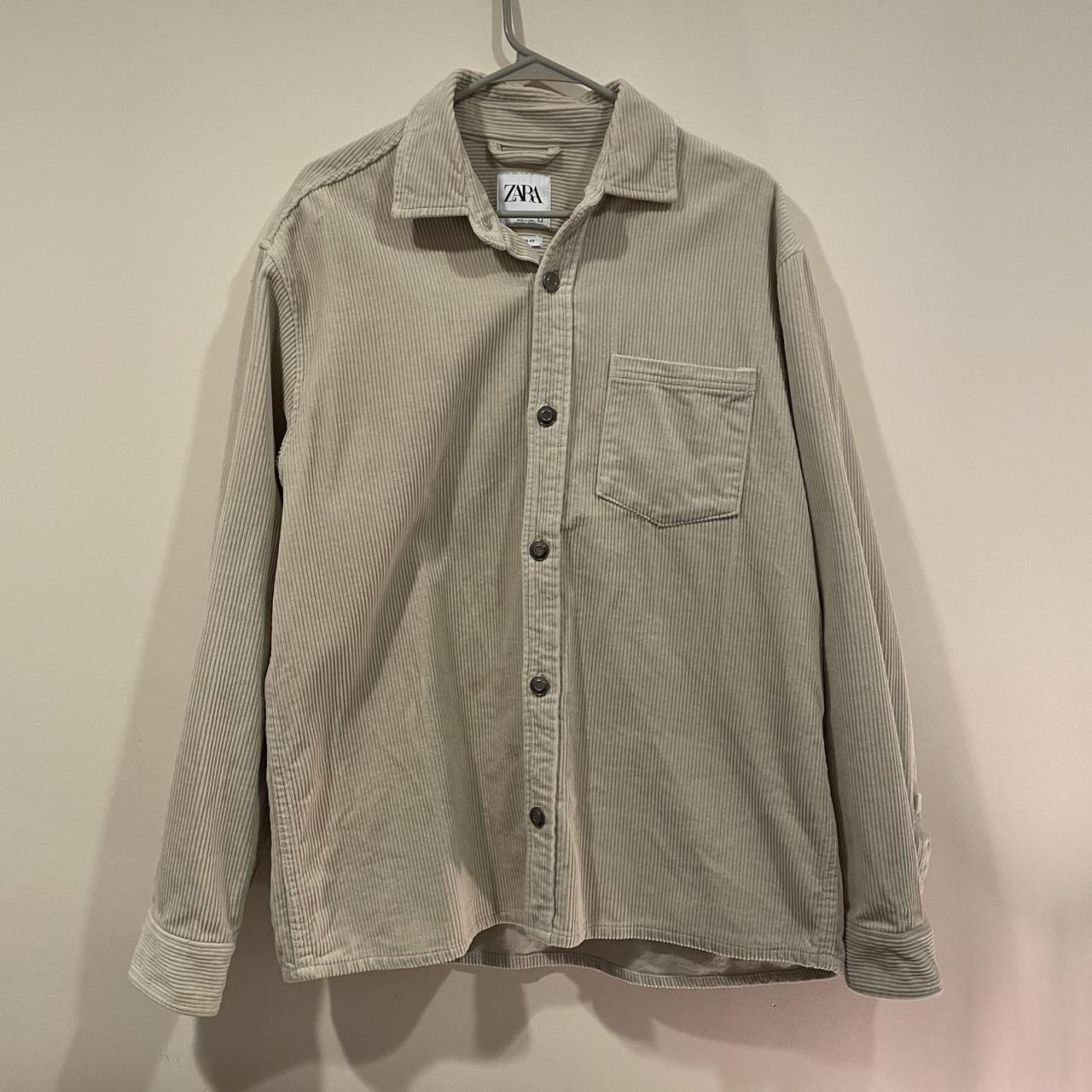 Zara Men's Cream Shirt | Depop