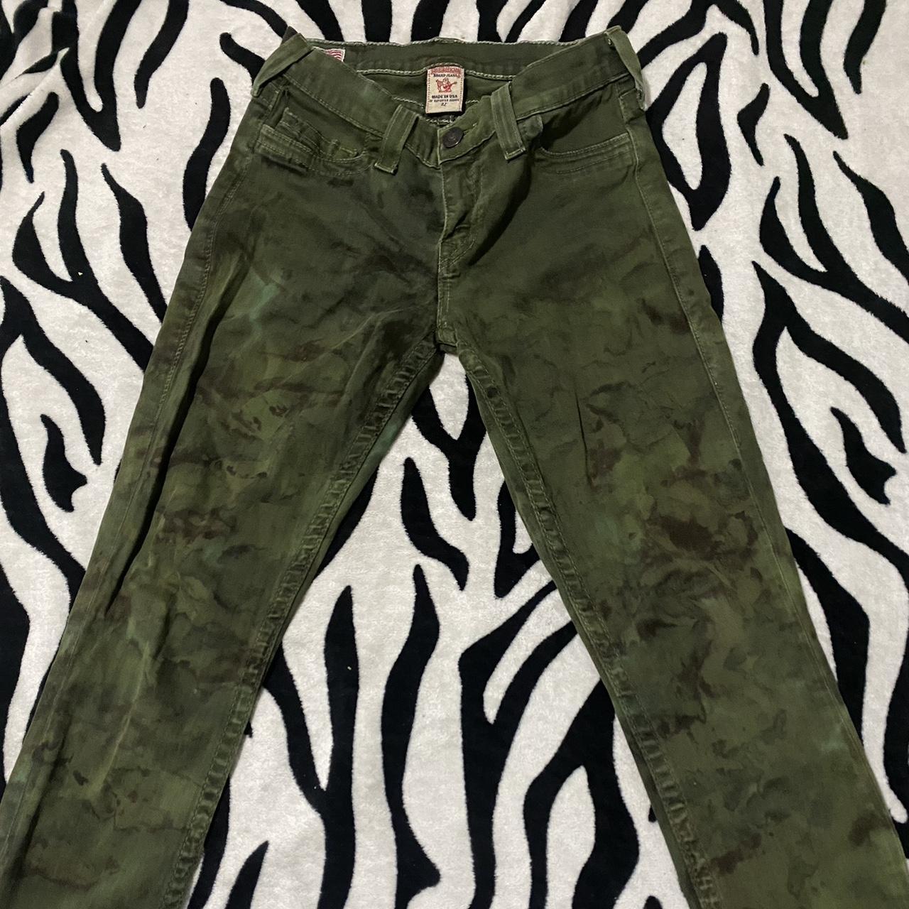 Camo true hot sale religion jeans