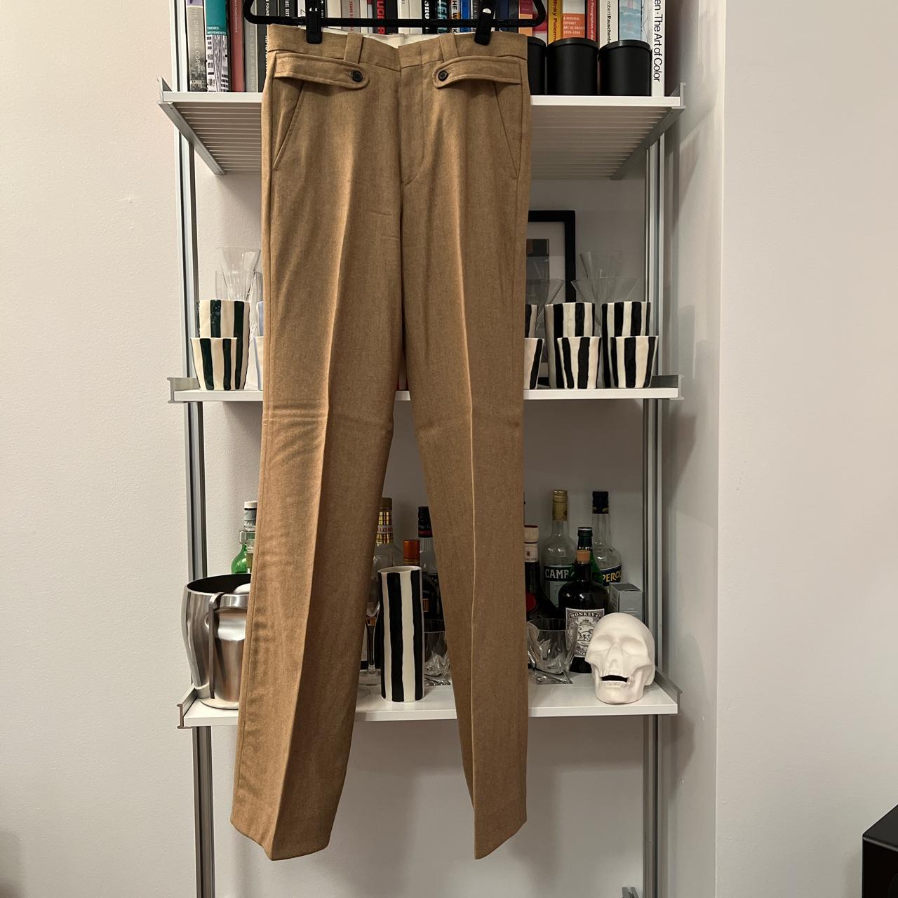 Billy Reid Women s High Waisted 100 Wool Depop