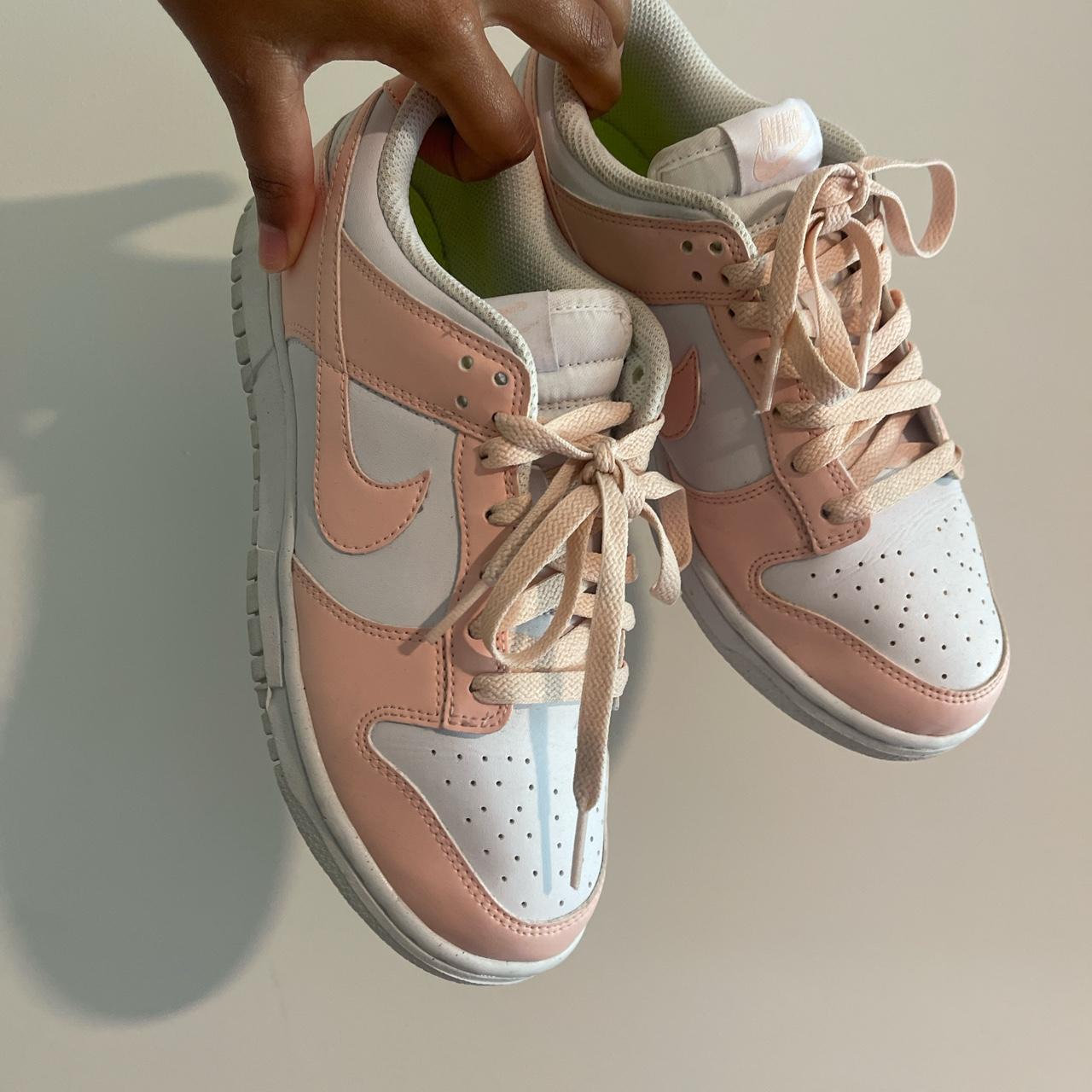 dusky pink nike trainers