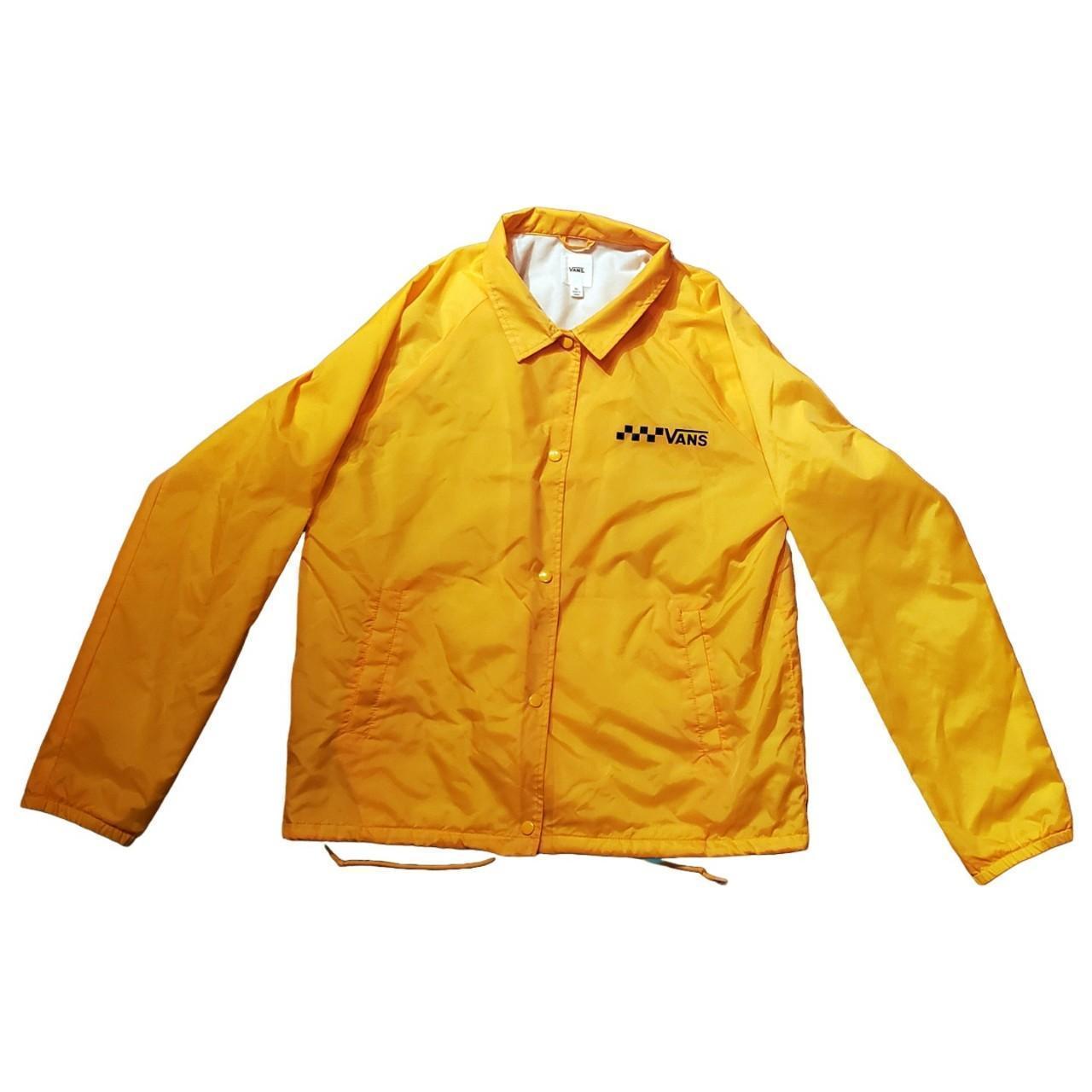 Vans yellow clearance windbreaker