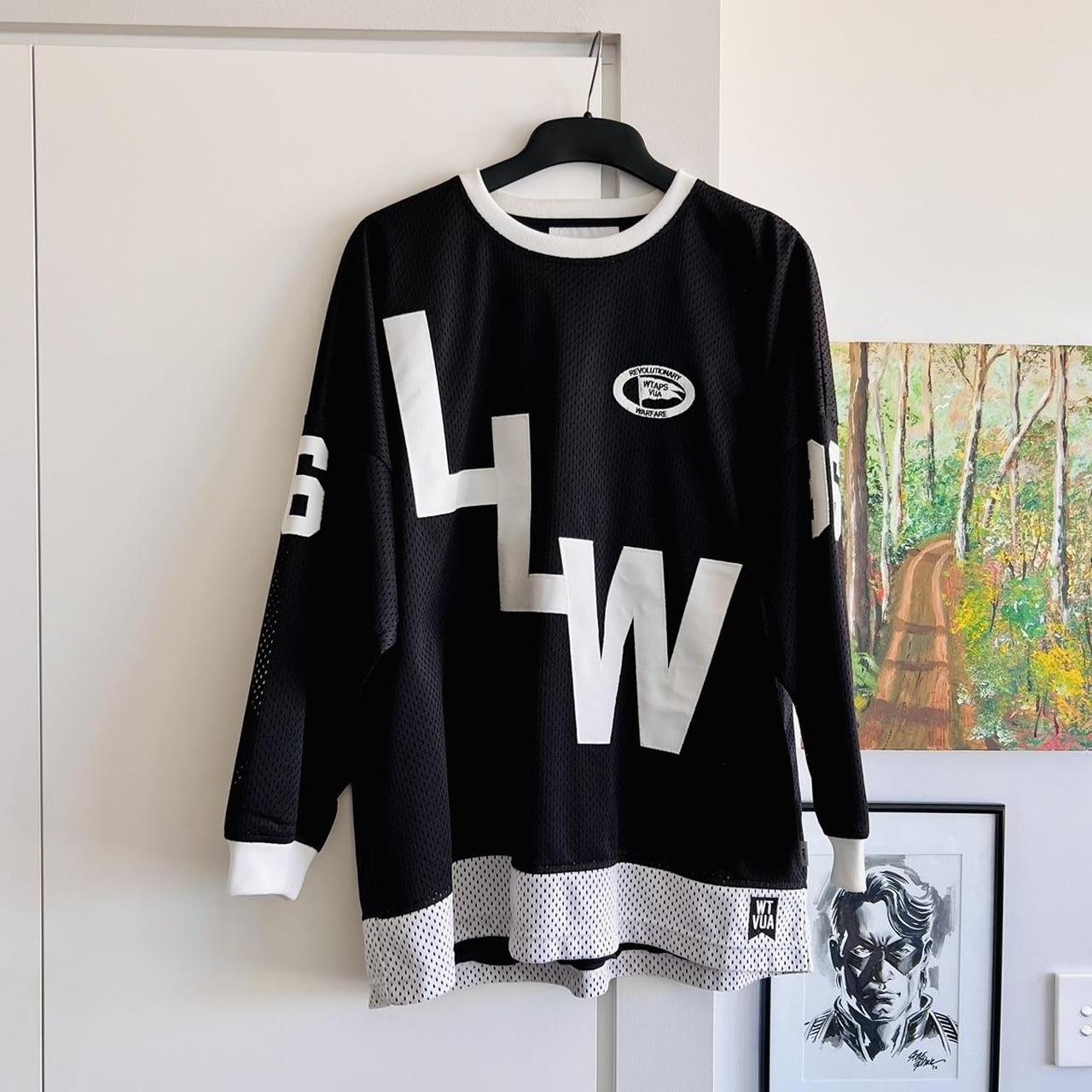 WTAPS NETMINDER HOCKEY TOP graphicprint longsleeve... Depop