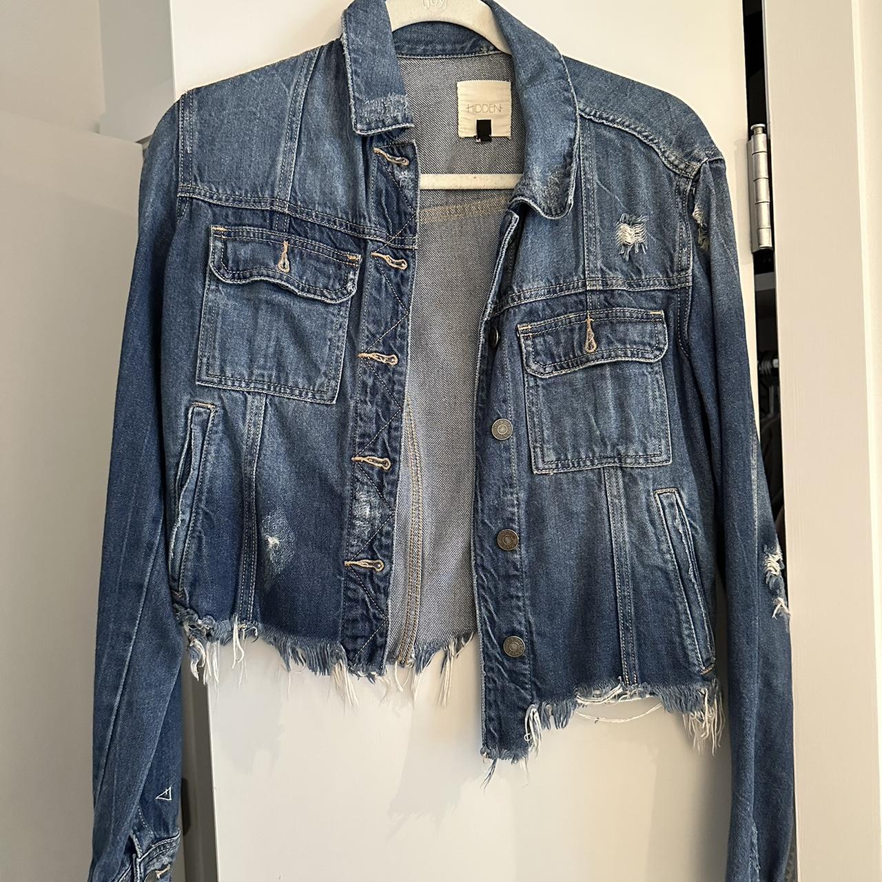 Hidden Denim Jacket, Size M Depop