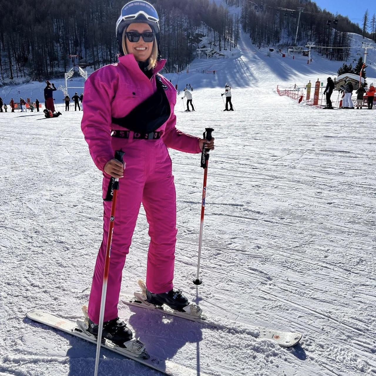 sno ski suit Size 8 Paid £200 New condition... Depop