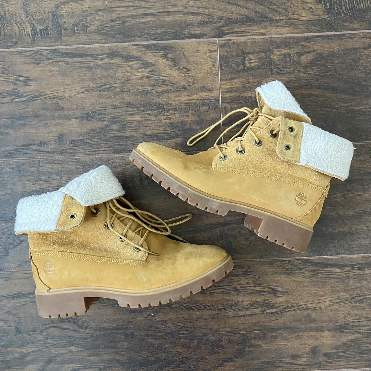 Timberland teddy fleece boots on sale wheat