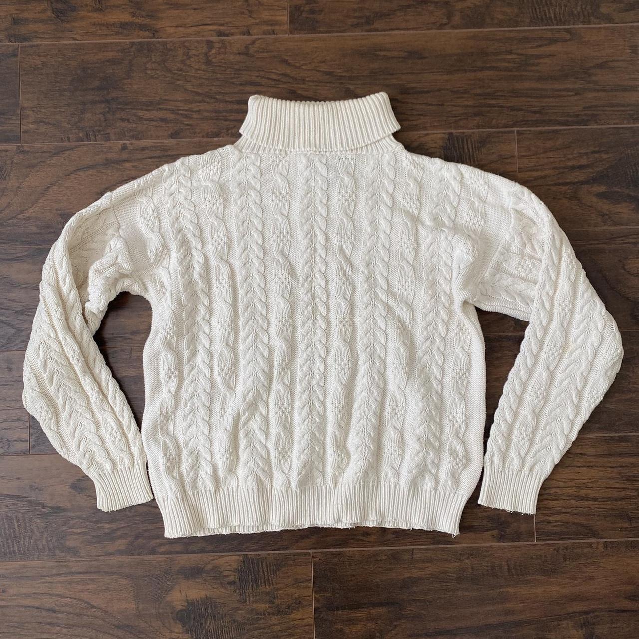 vintage eddie bauer turtleneck sweater perfect