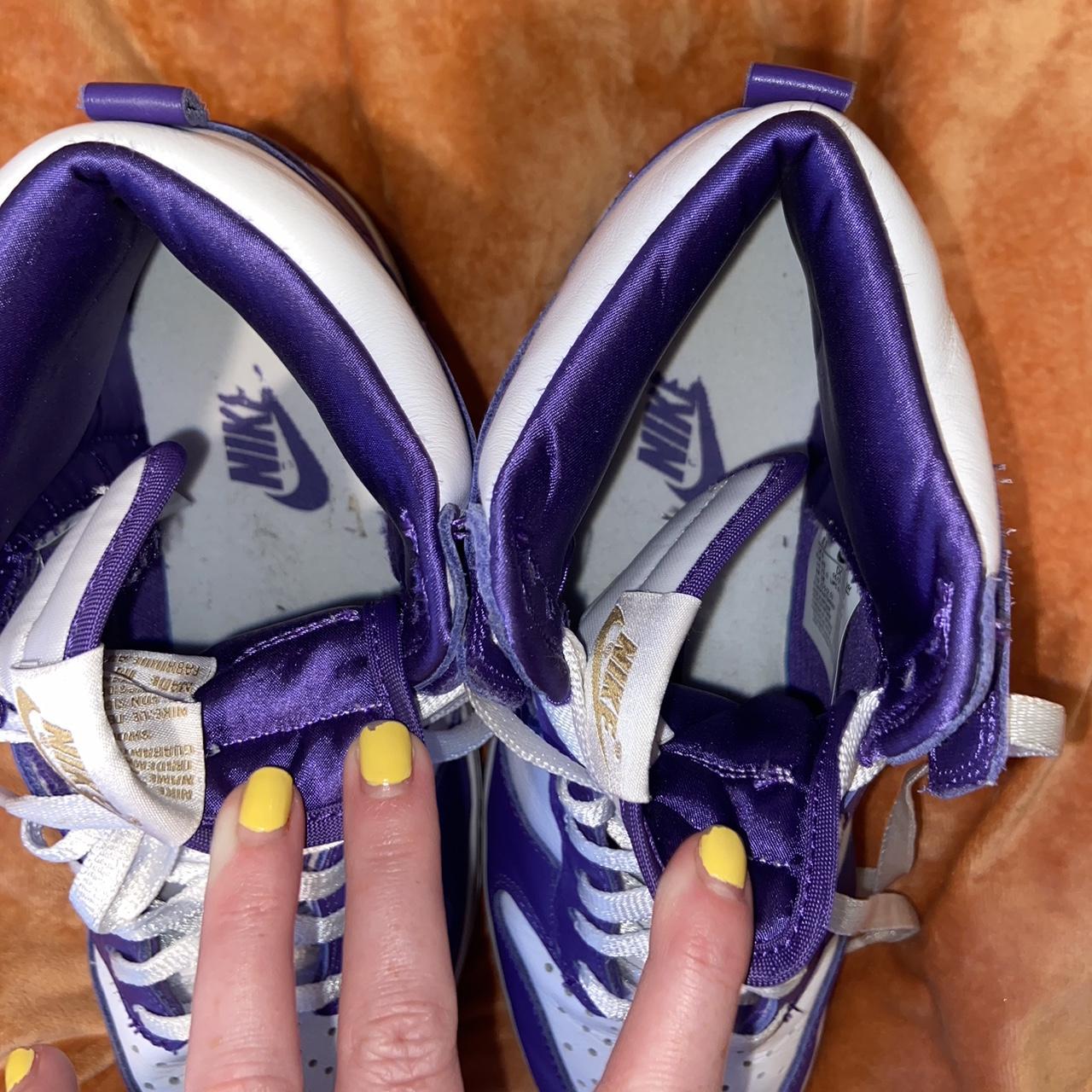 womens dunk high varsity purple