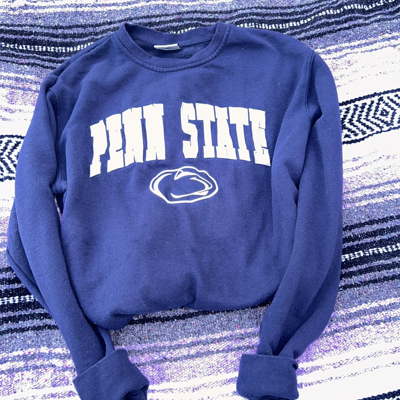 penn state crew neck nike
