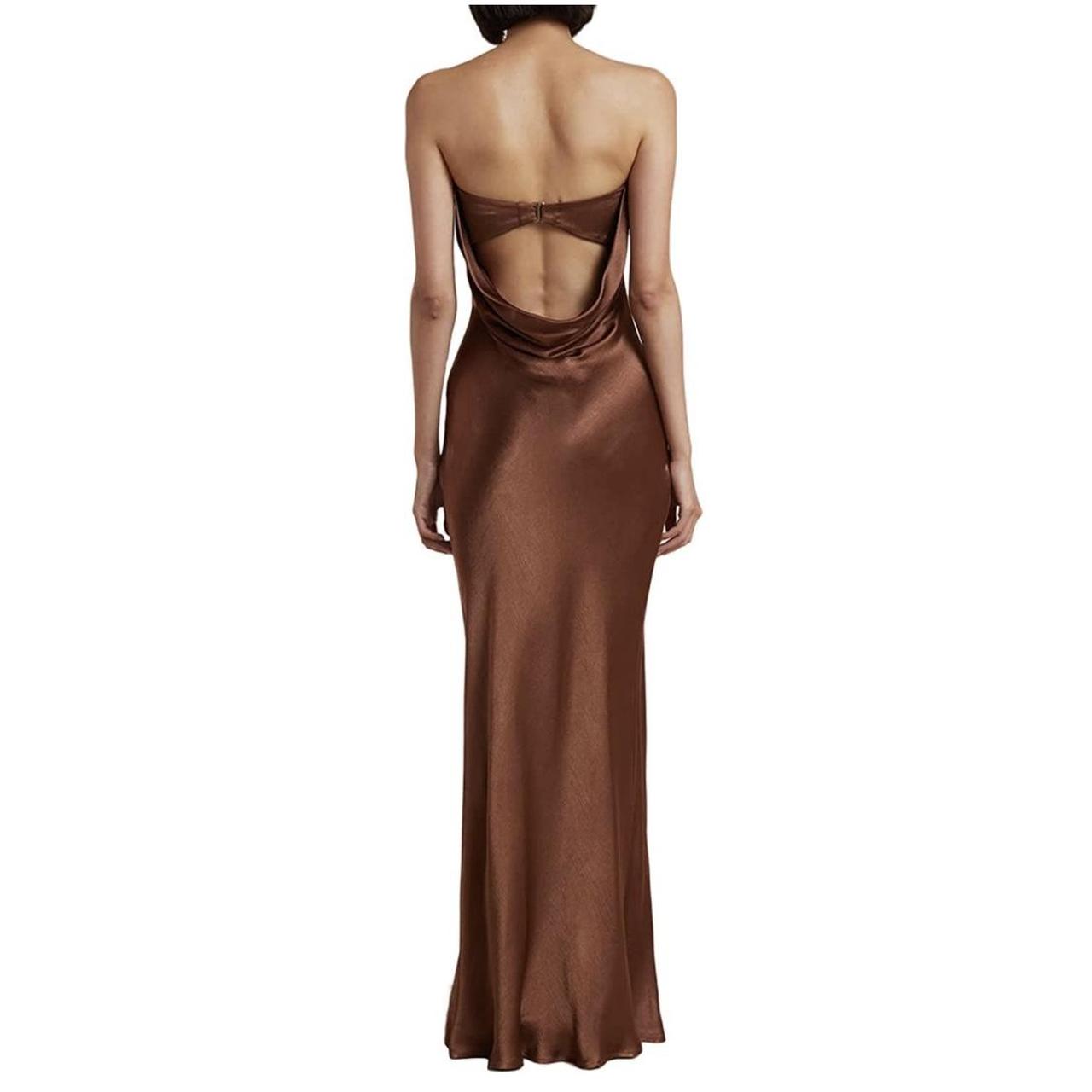 Women's Brown Dress Depop