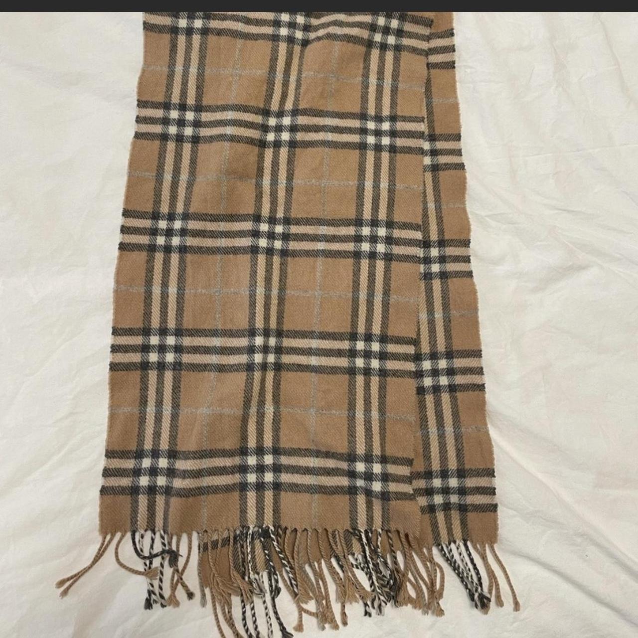 Burberry Cashmere Mini Classic Vintage Scarf Depop