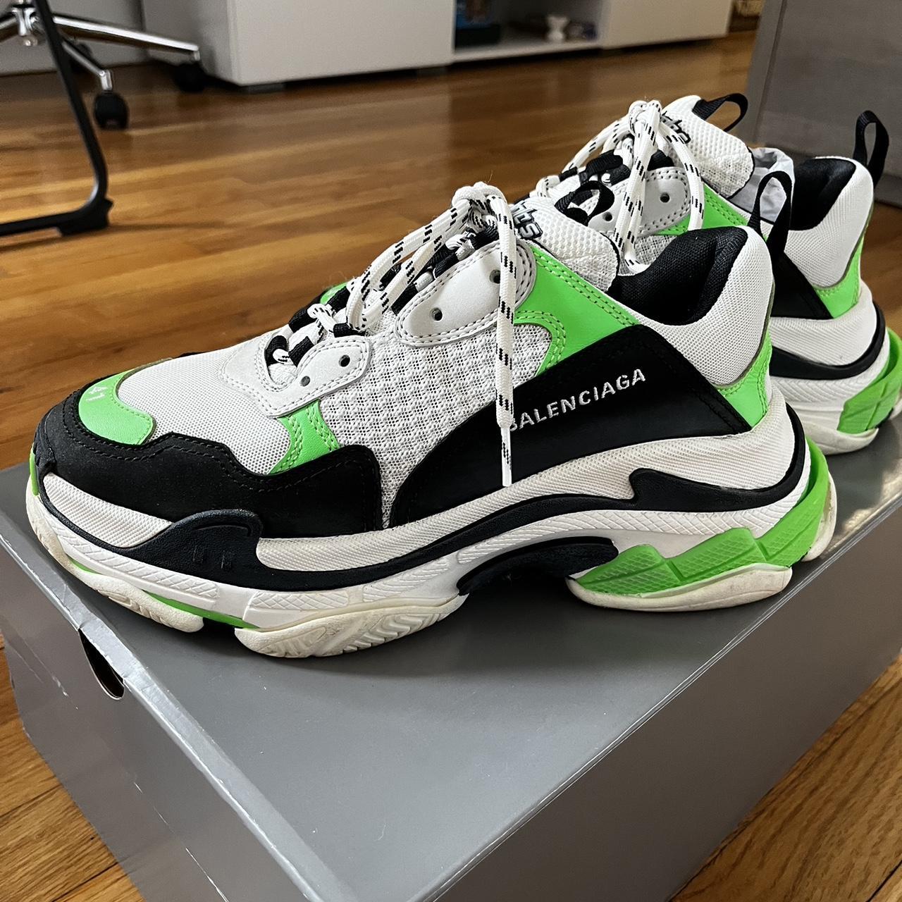 Men's Authentic Balenciaga TripleS sneakers Size: 41 - Depop