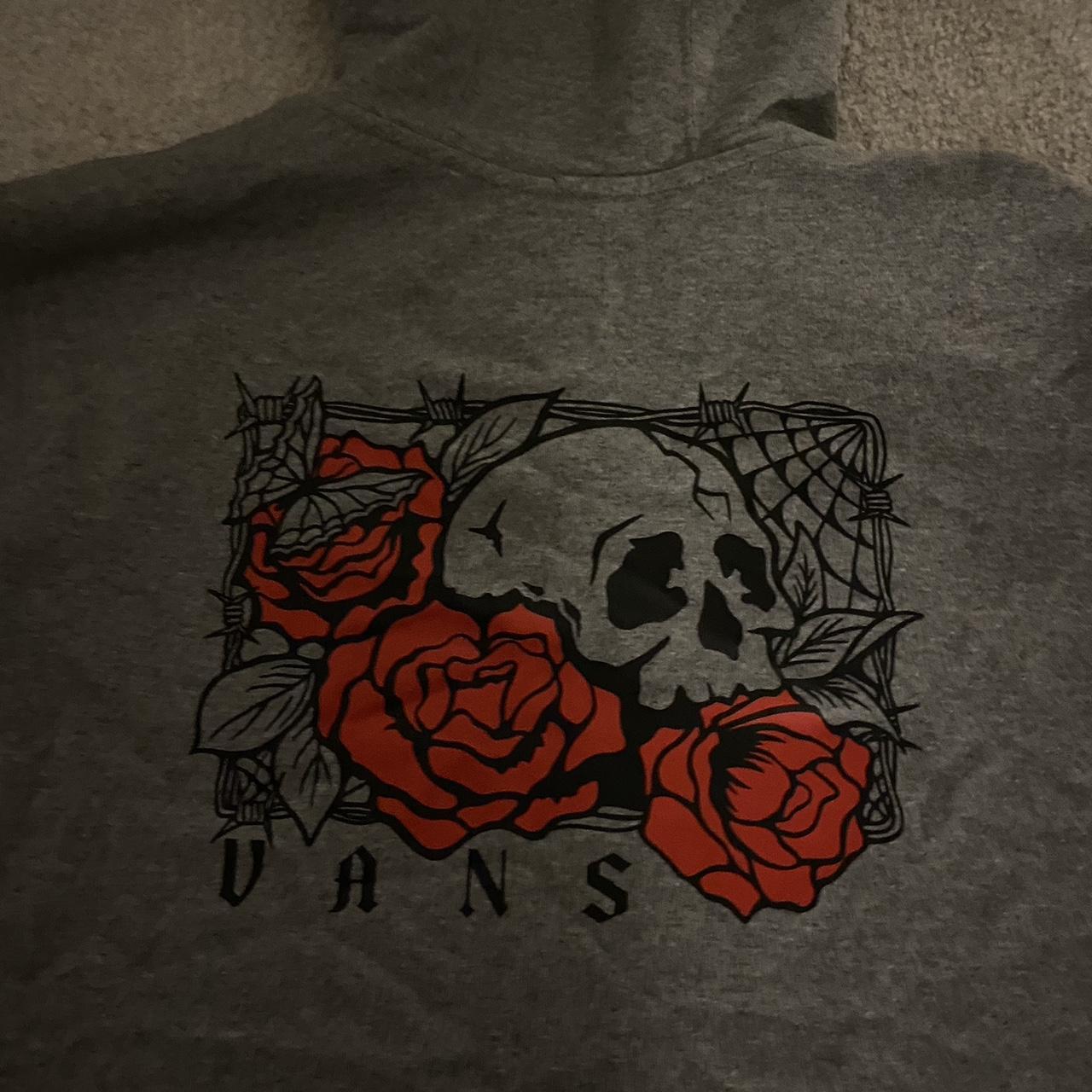 Vans skull sale hoodie