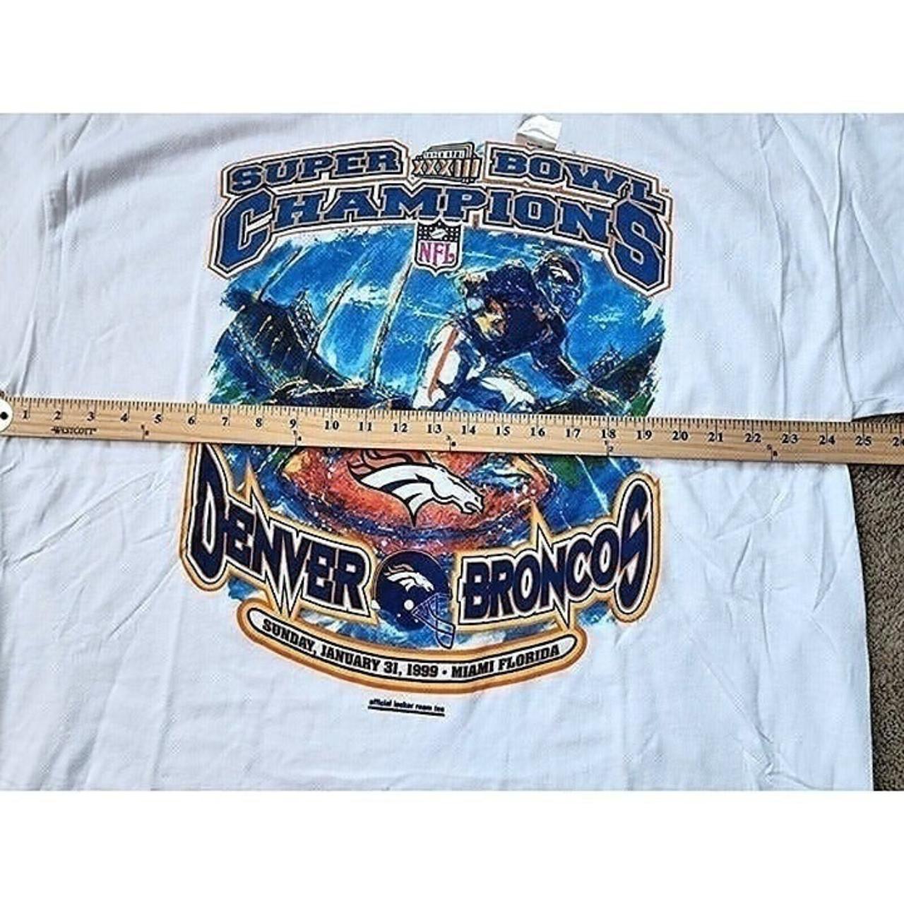 Denver Broncos Nike Super bowl 50 T Shirt Large - Depop