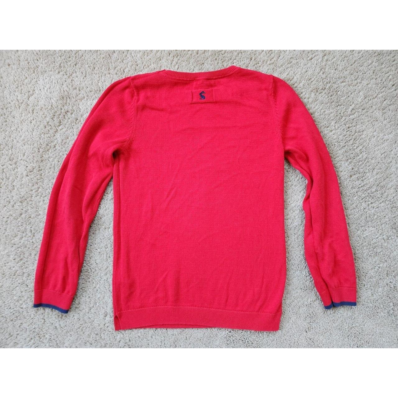 Joules 2024 red jumper