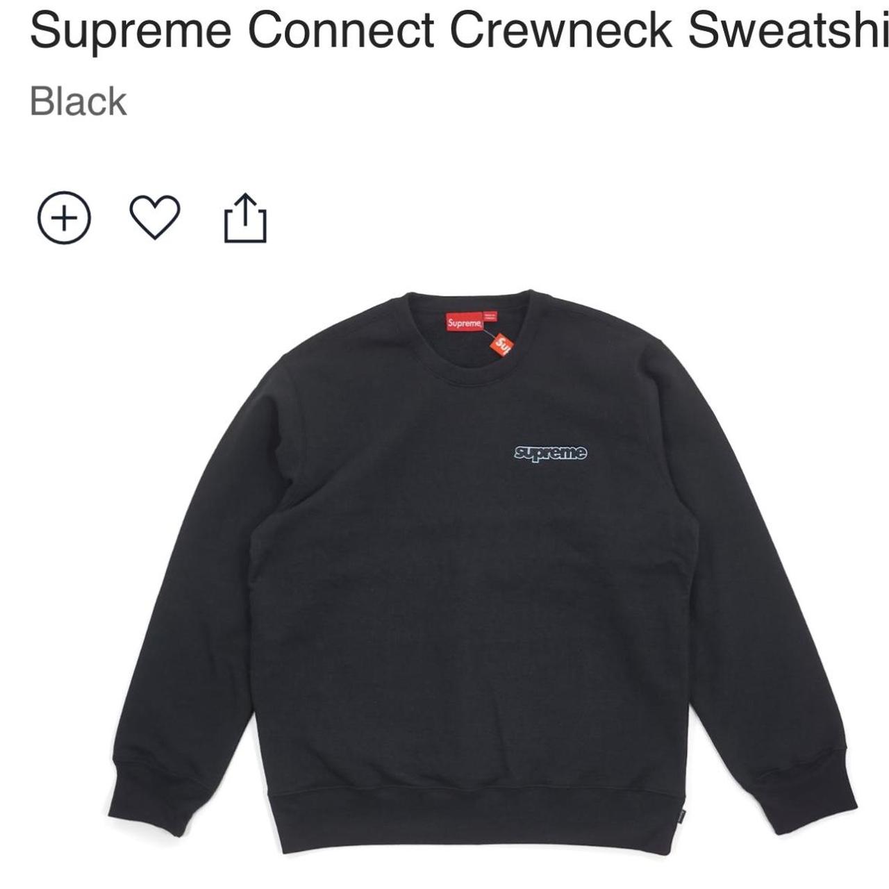 Supreme connect crewneck sale