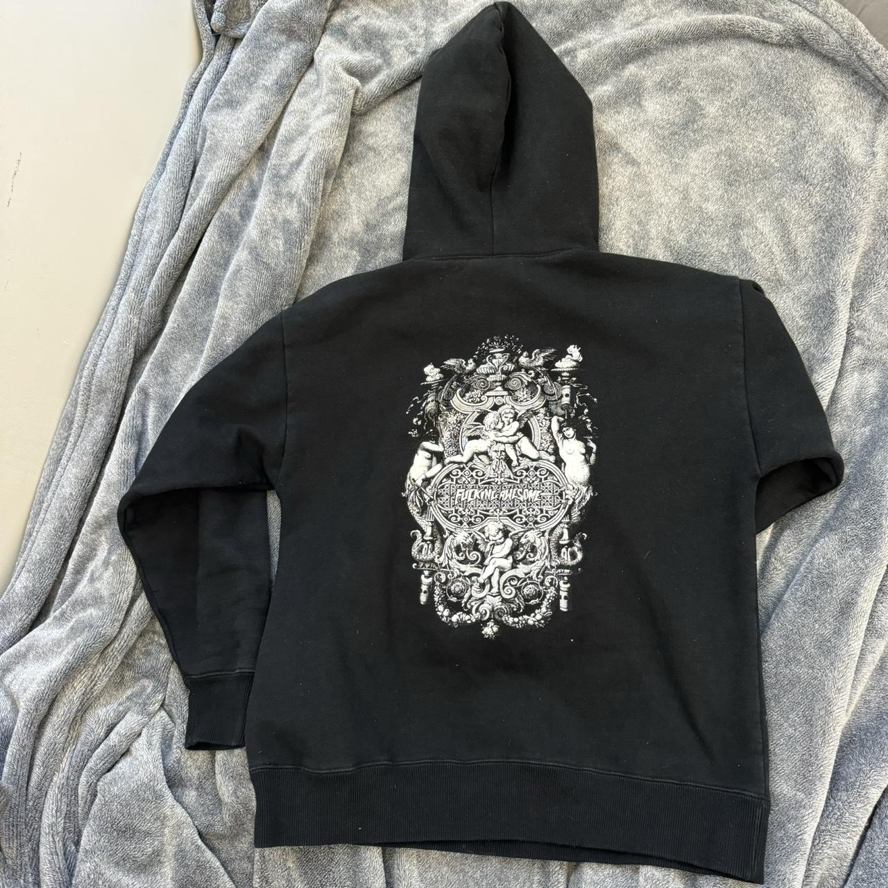 Fucking awesome filigree hoodie Slightly used Size... - Depop