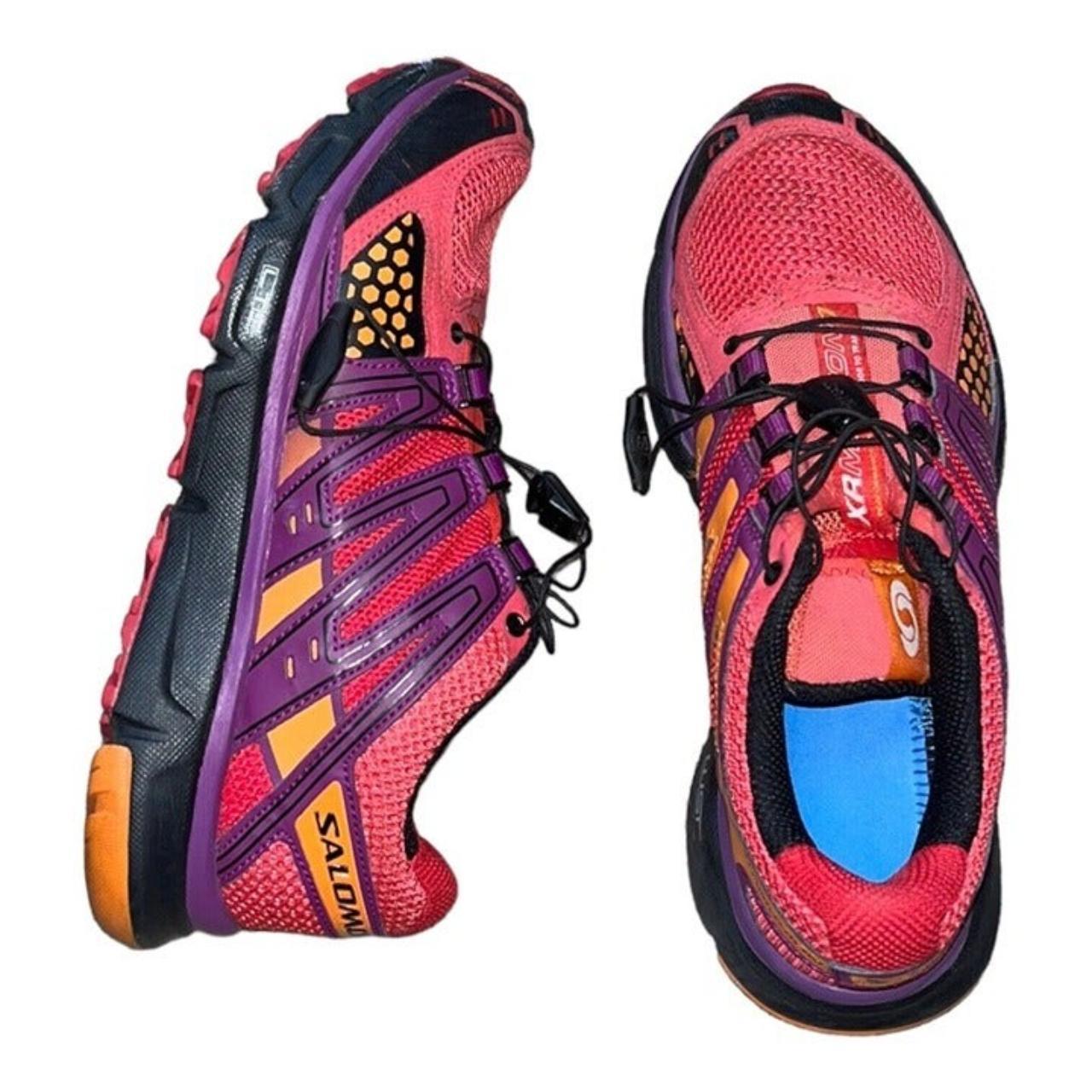 salomon pink shoes