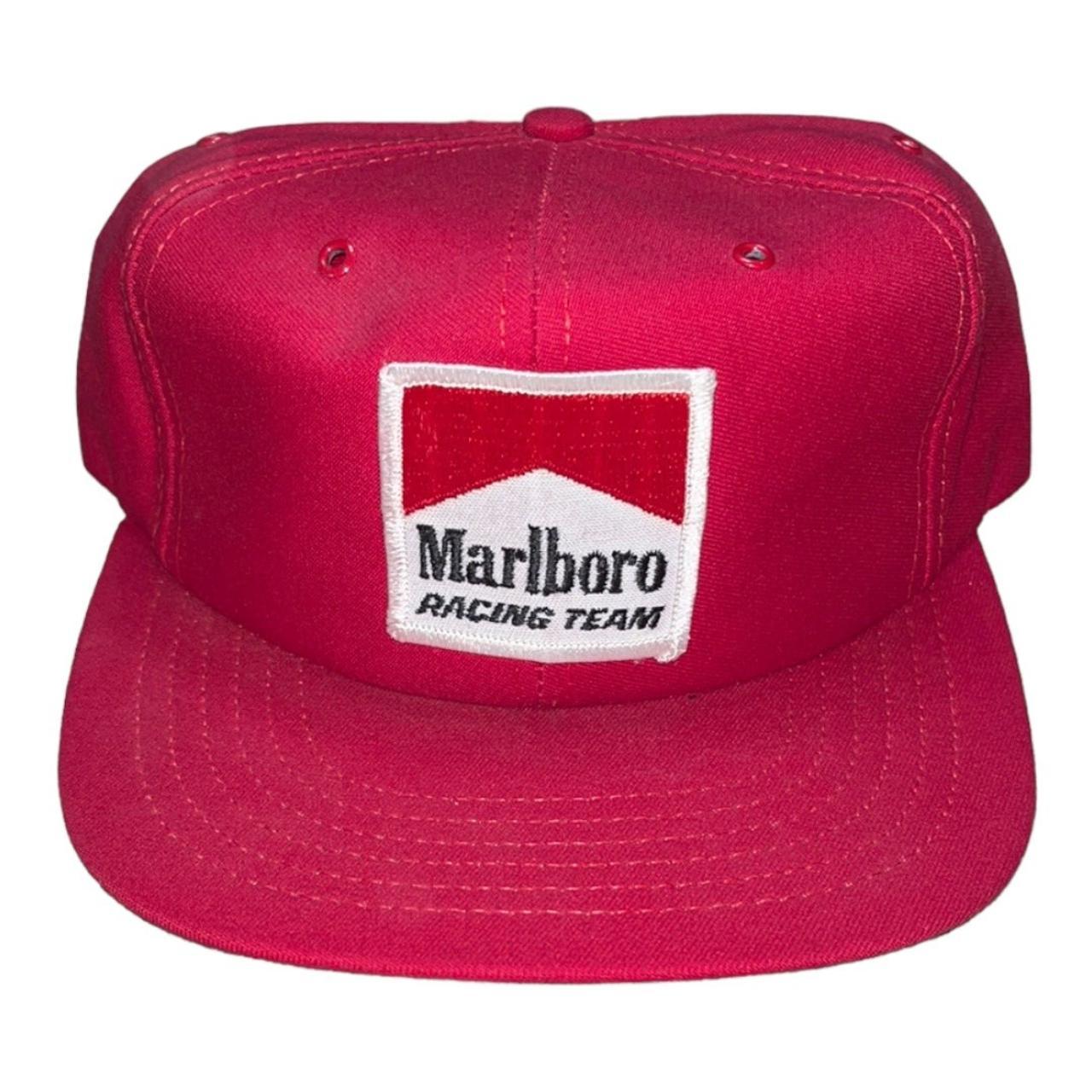 Marlboro Men's Red Hat | Depop