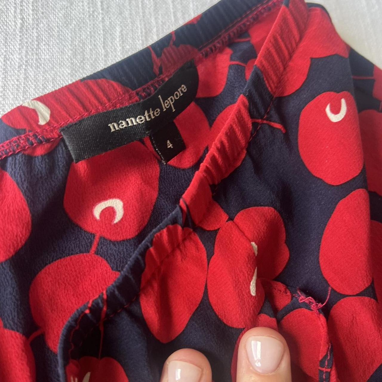 Nanette Lepore Cherry Skirt Depop