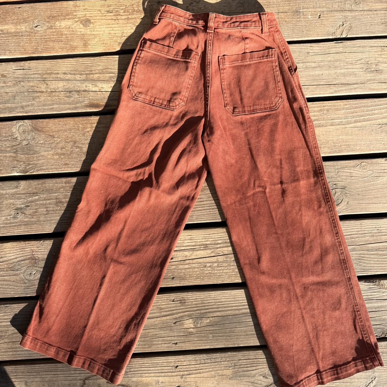 Universal Thread Women's Pants - Orange/Burgundy … - image 3
