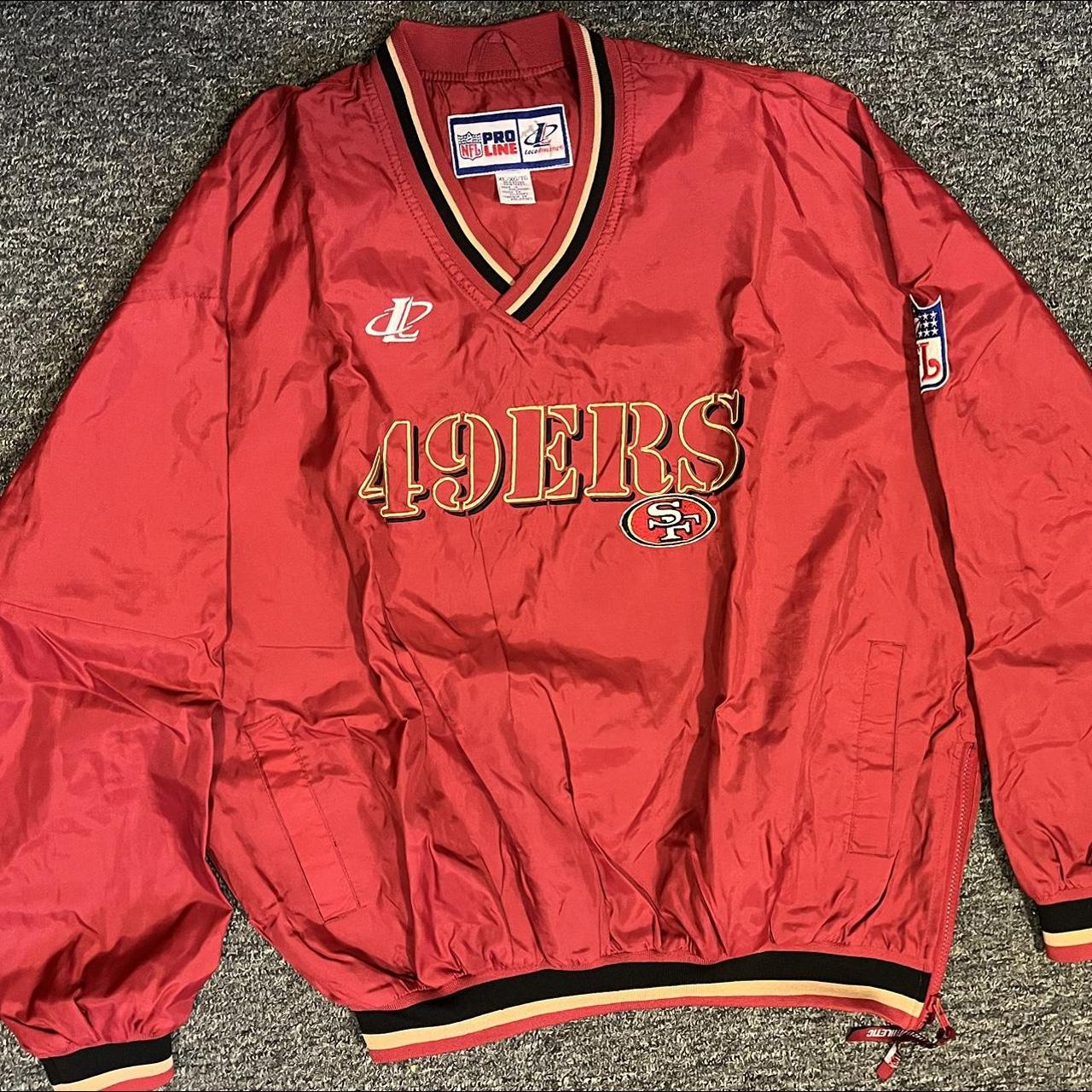 Vintage Starter Pro Line SF 49ers Sweatshirt Size - Depop