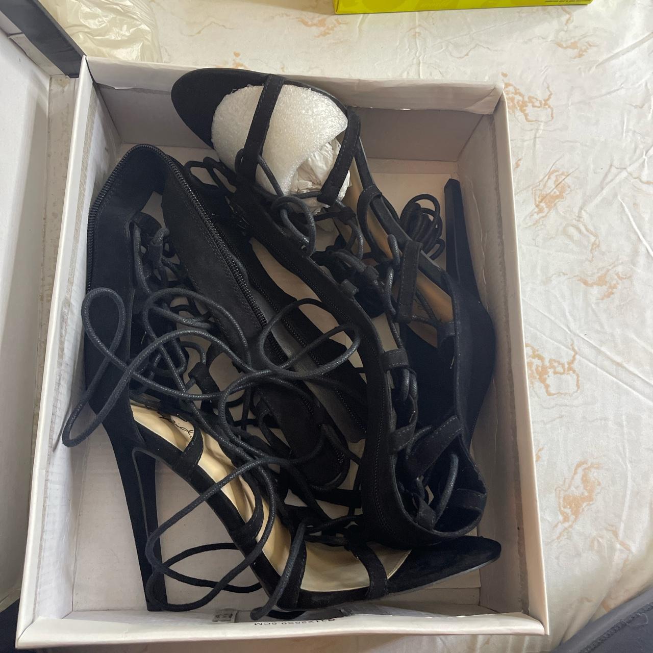 Candace cage heel from fashion nova. Brand new never... - Depop