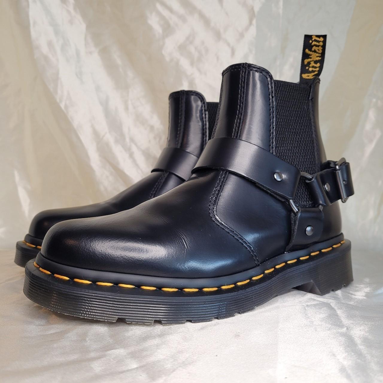 DR. MARTENS Black Wincox Ankle Boots top