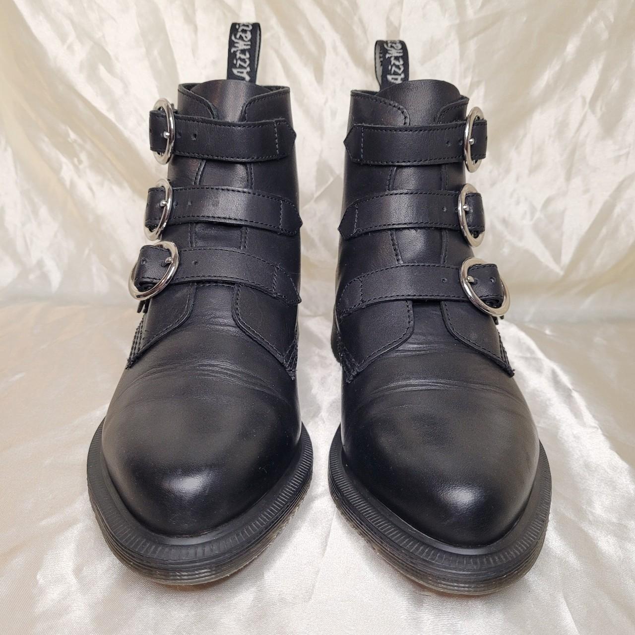 Dr. Martens Maudie black leather ankle boots US. Depop