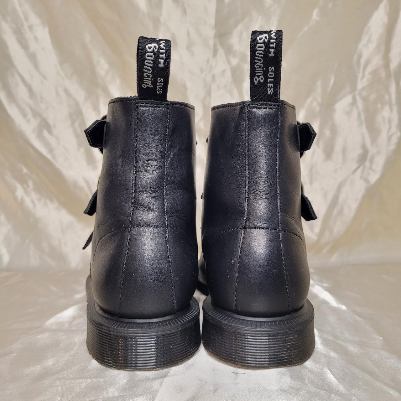 Martens Maudie black leather ankle boots Depop